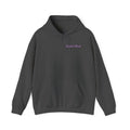Seashell Sketch Hoodie — Coastal Vibes Graphic Hoodie ("Coastal Cloud" Chest Text)