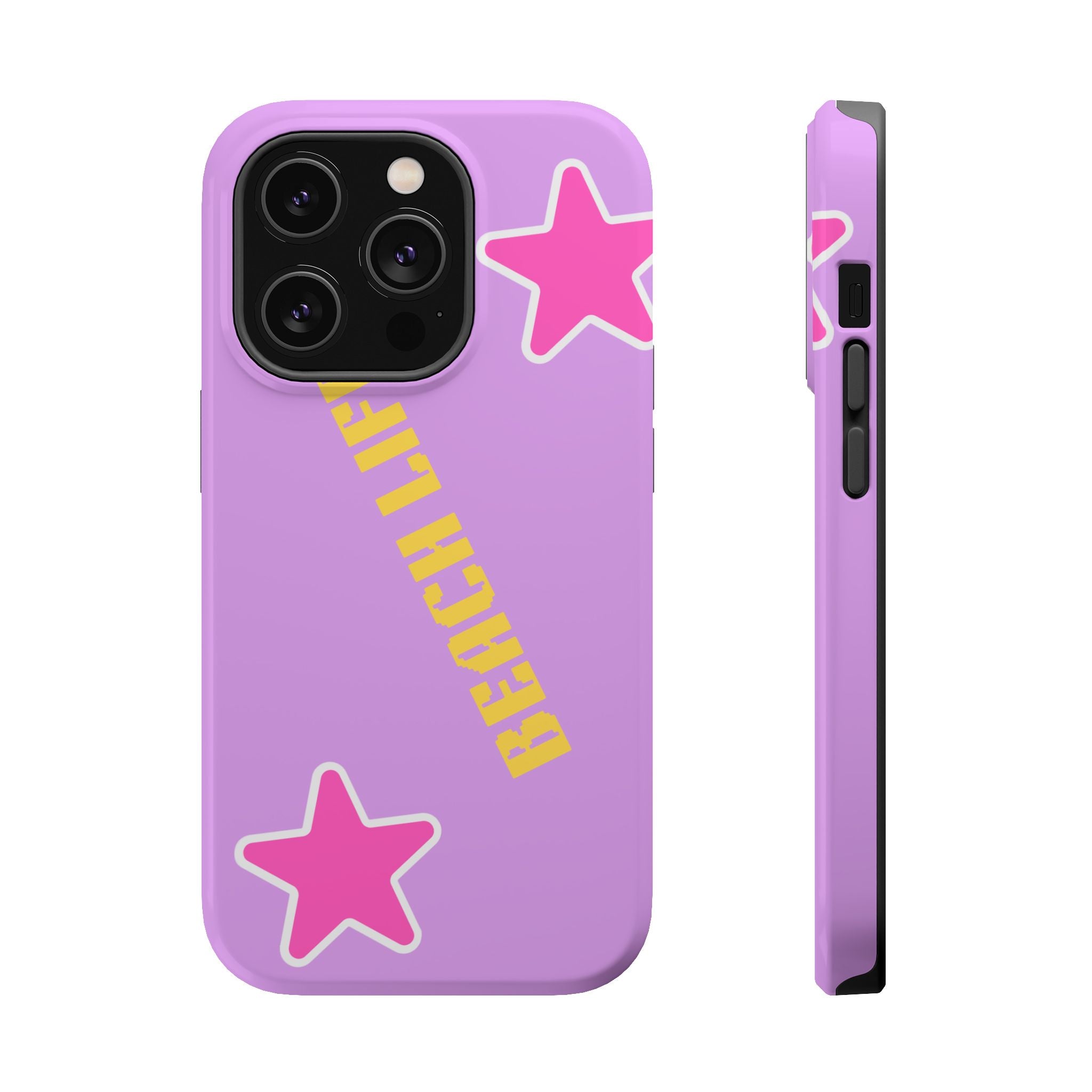 Beach Life Phone Case | Purple Starfish Magnetic Impact Case
