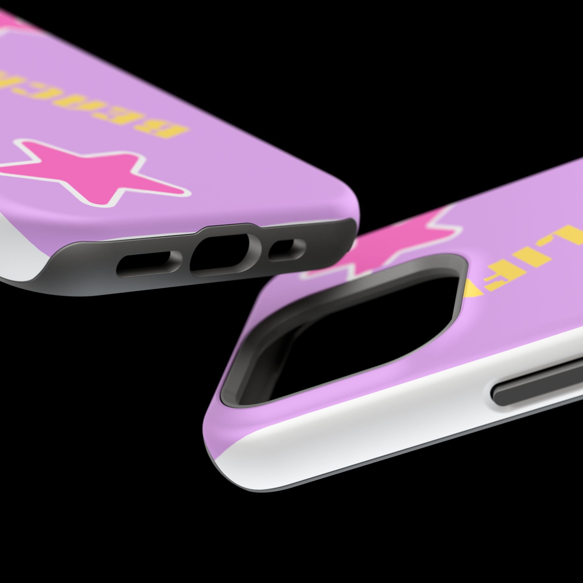 Beach Life Phone Case | Purple Starfish Magnetic Impact Case