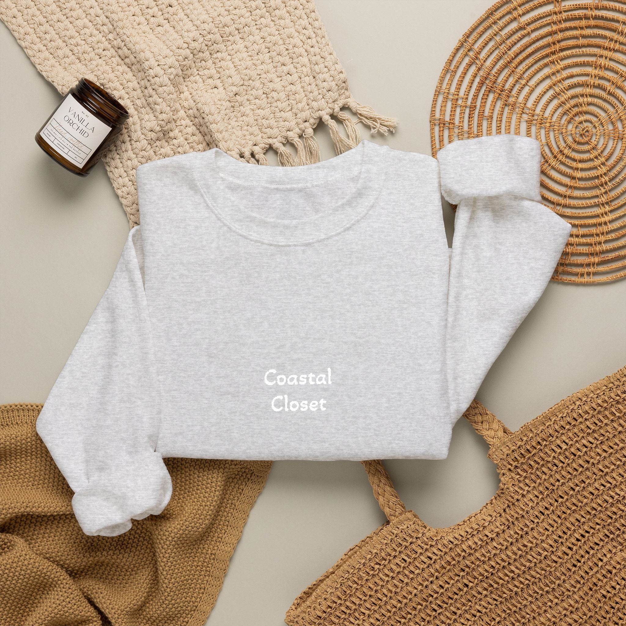 Minimalist 'Perfectly Imperfect' Crewneck Sweatshirt