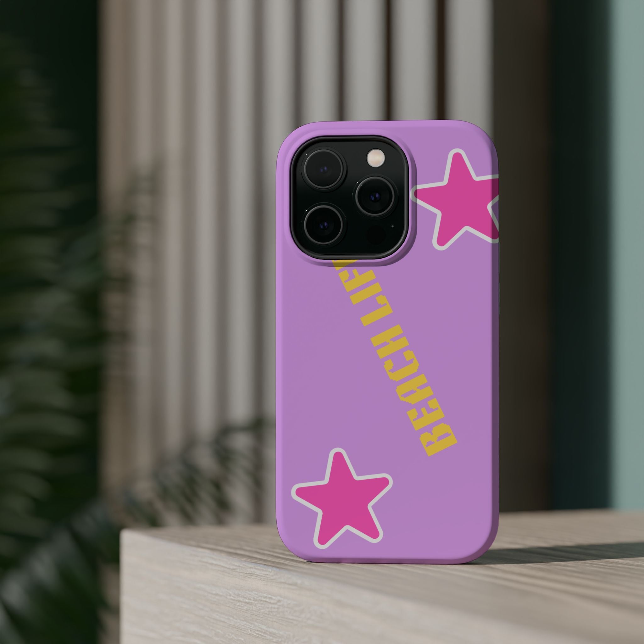 Beach Life Phone Case | Purple Starfish Magnetic Impact Case