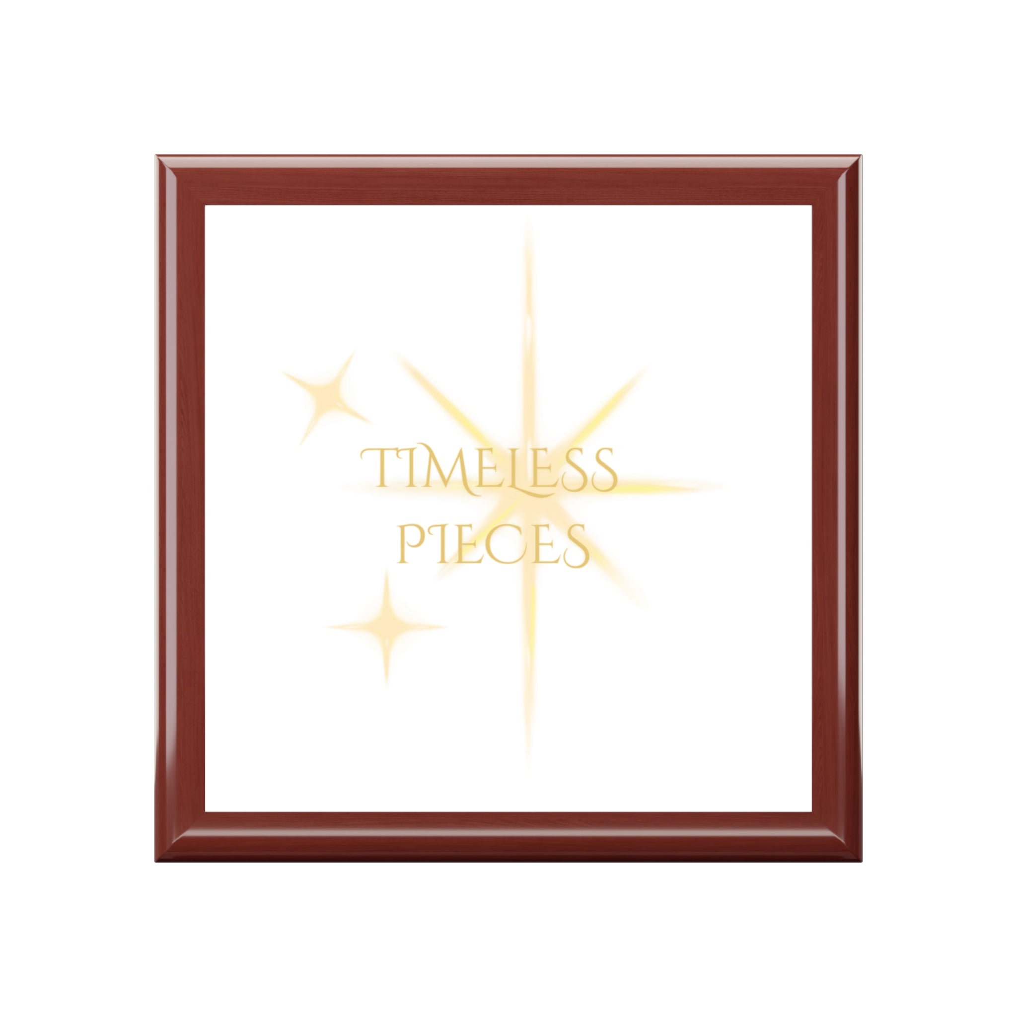 Timeless Pieces Jewelry Box — Elegant Sparkle Keepsake Organizer