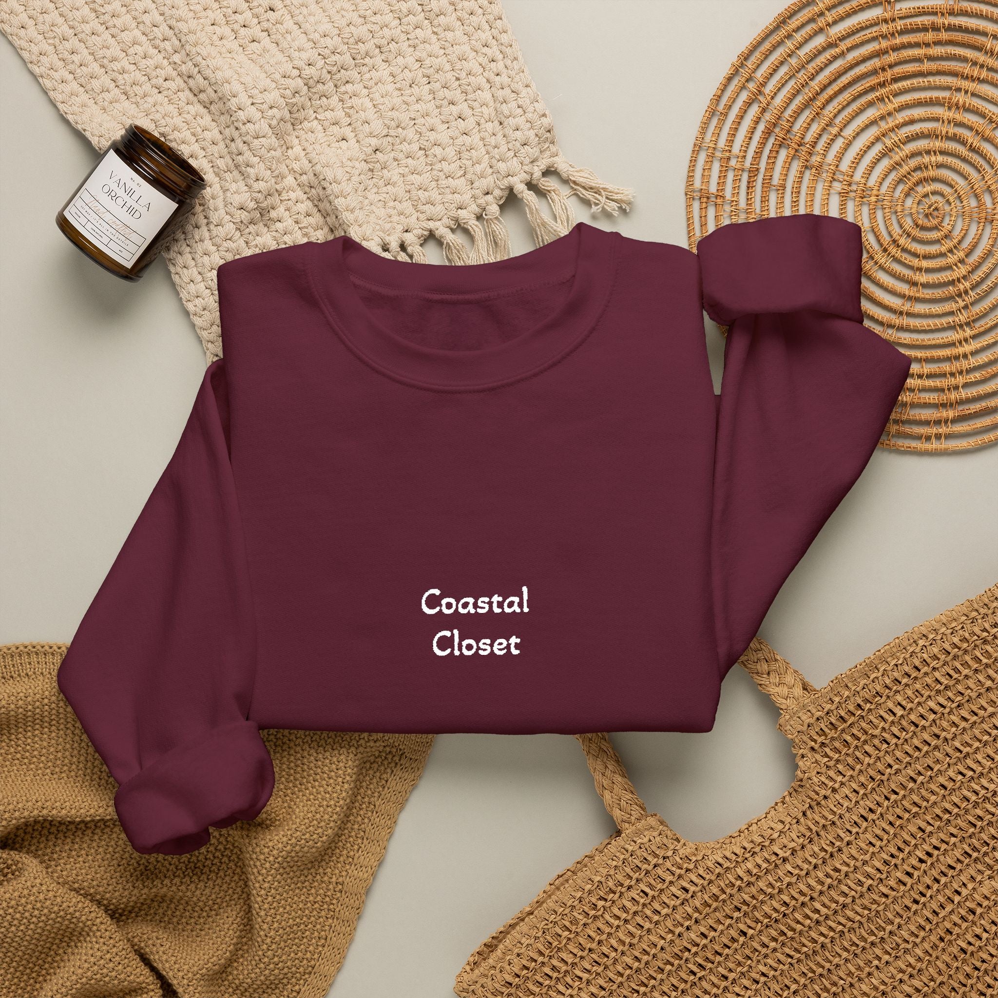 Minimalist 'Perfectly Imperfect' Crewneck Sweatshirt
