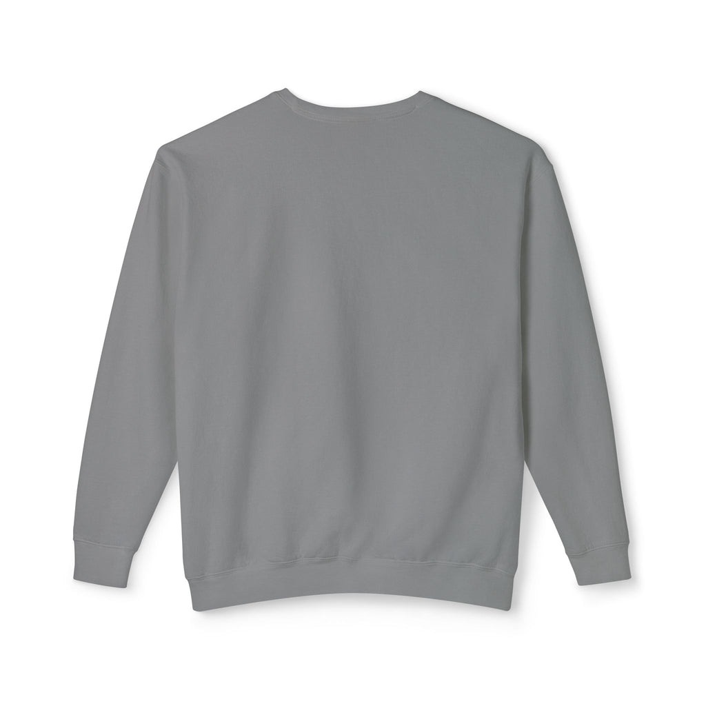 Hibiscus Floral Crewneck Sweatshirt — Lightweight Tropical Flower Pullover