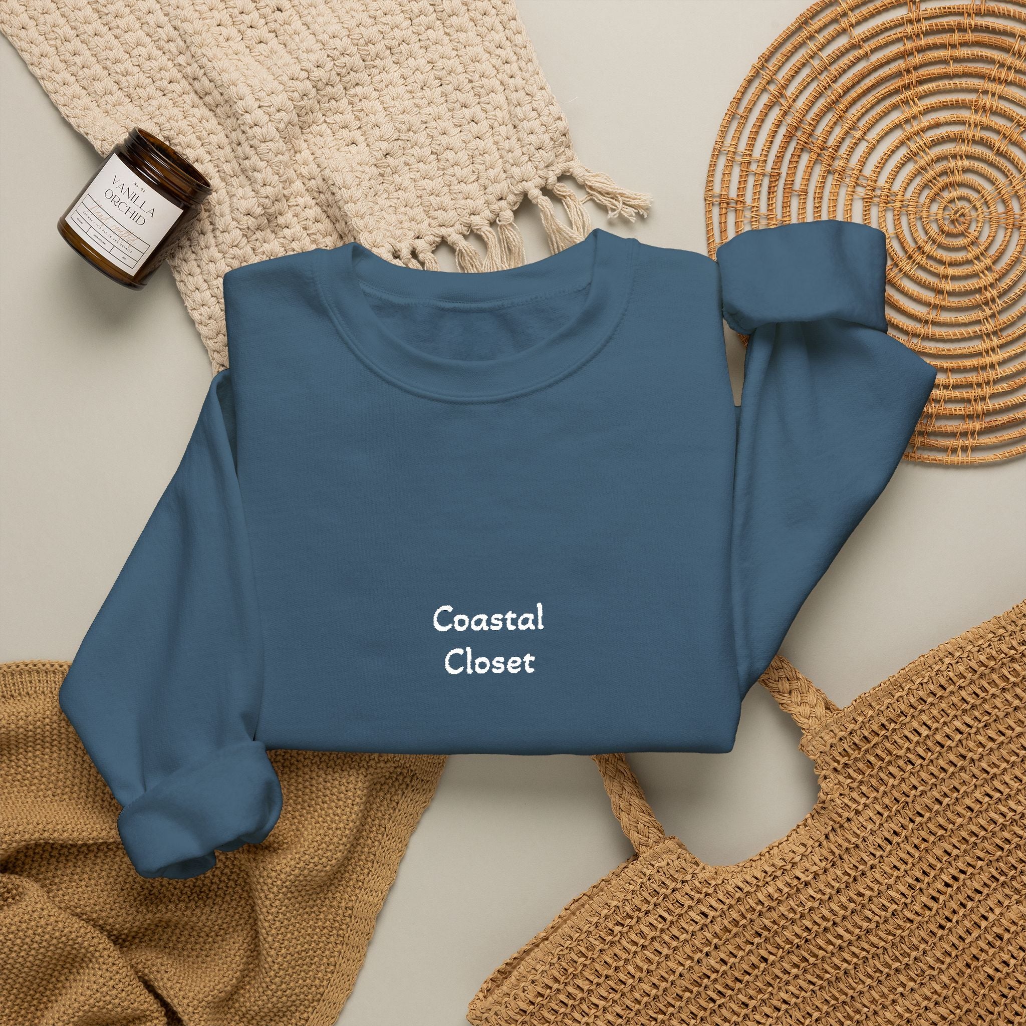 Minimalist 'Perfectly Imperfect' Crewneck Sweatshirt