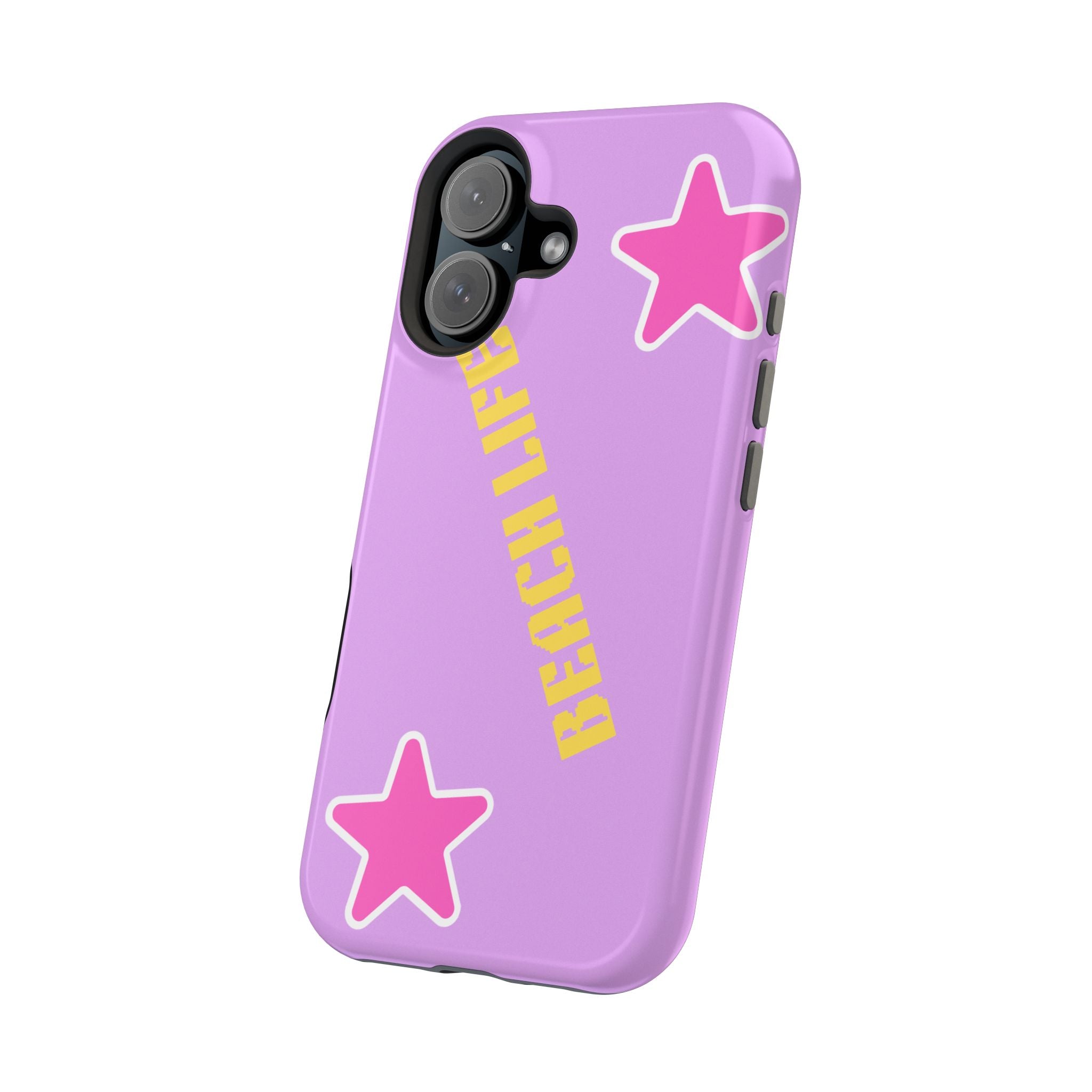Beach Life Phone Case | Purple Starfish Magnetic Impact Case