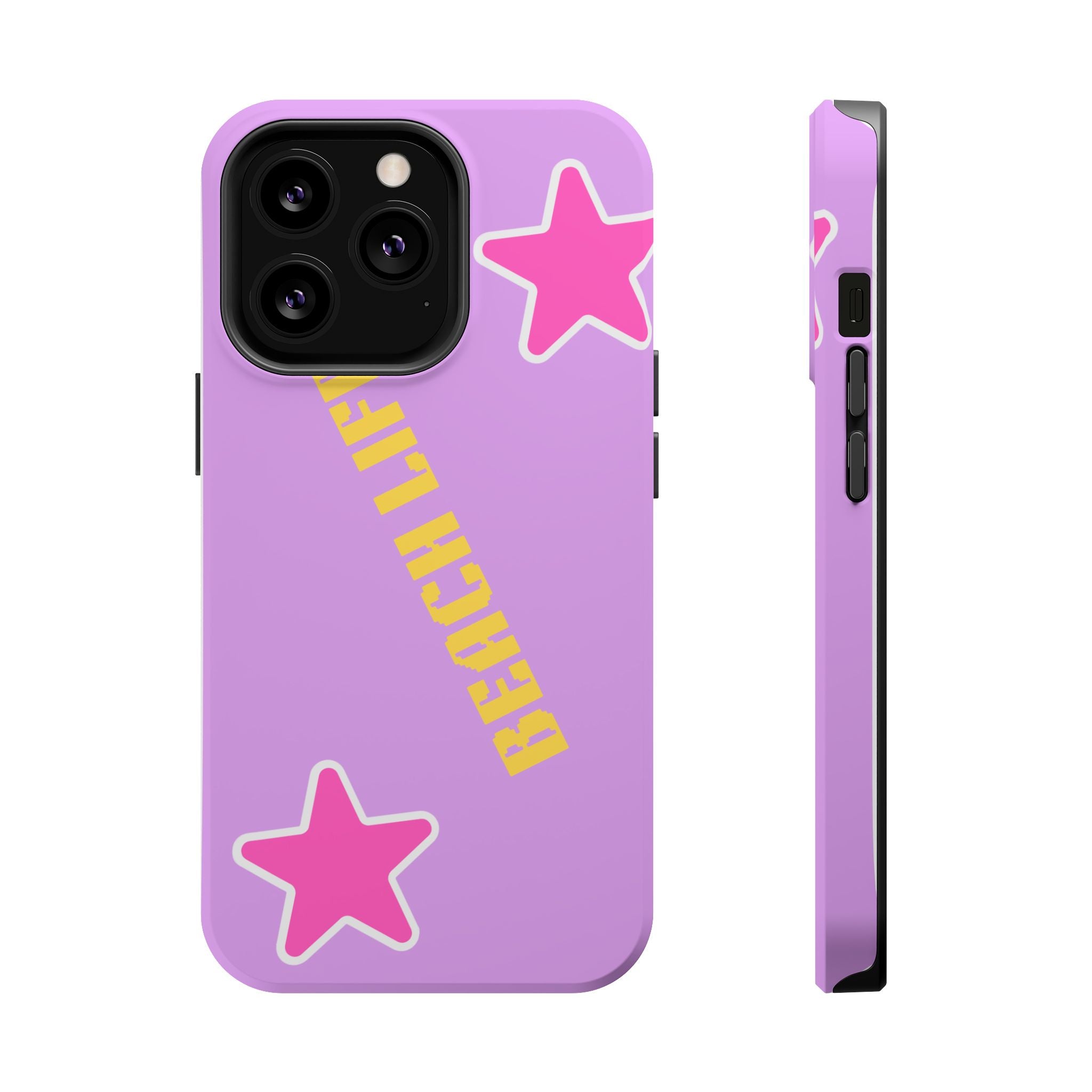Beach Life Phone Case | Purple Starfish Magnetic Impact Case