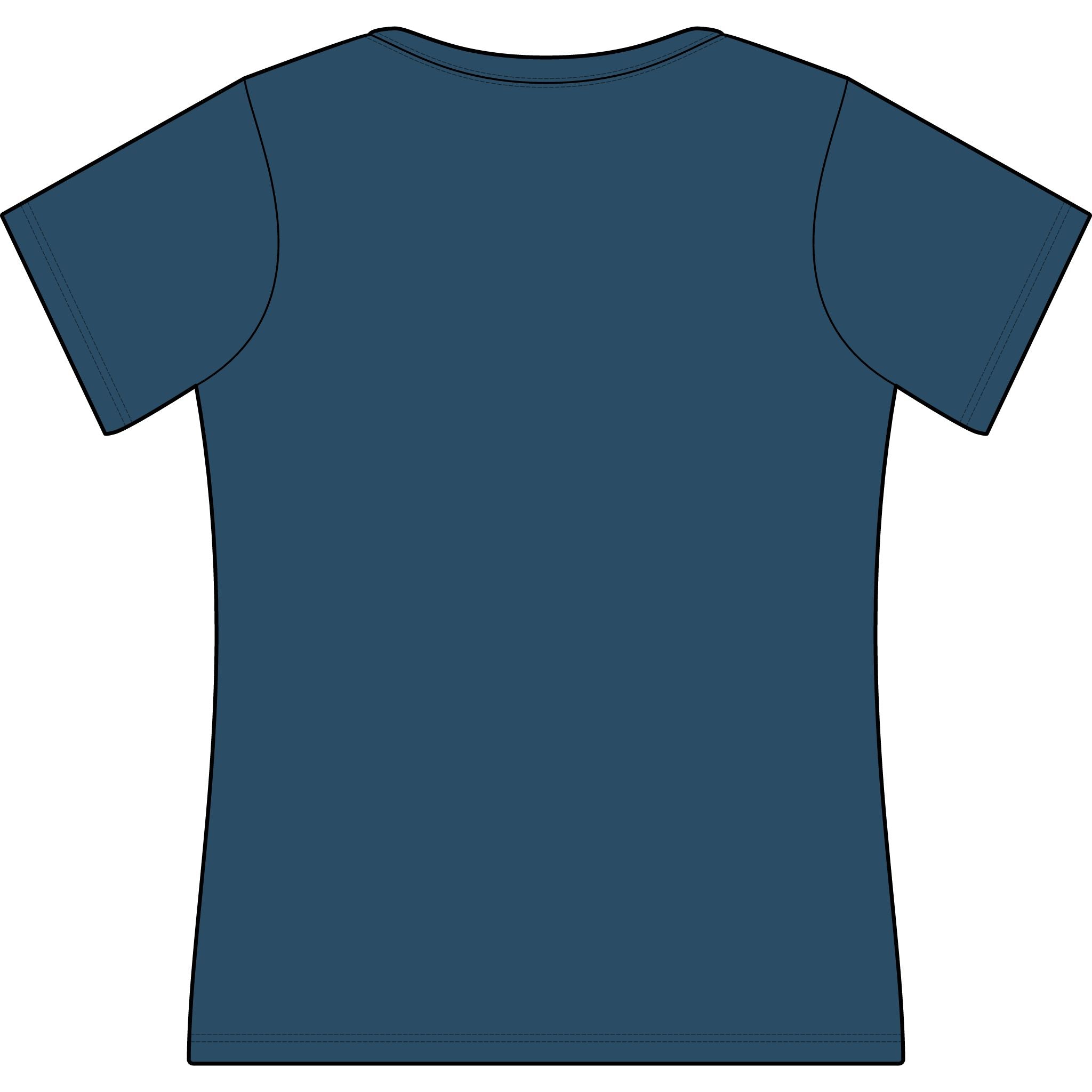 Coastal Crochet Women's Scoop Neck Tee — Minimal Beachy 'Coastal Crochet' Chest Logo