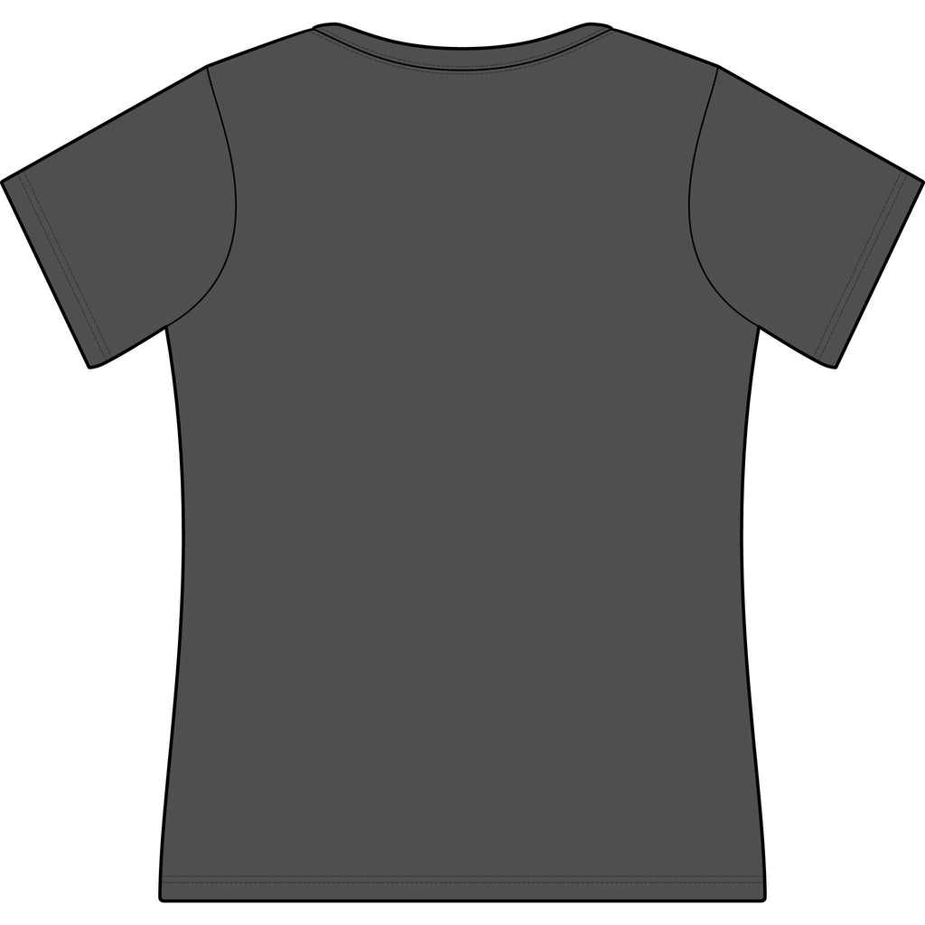 Coastal Crochet Women's Scoop Neck Tee — Minimal Beachy 'Coastal Crochet' Chest Logo