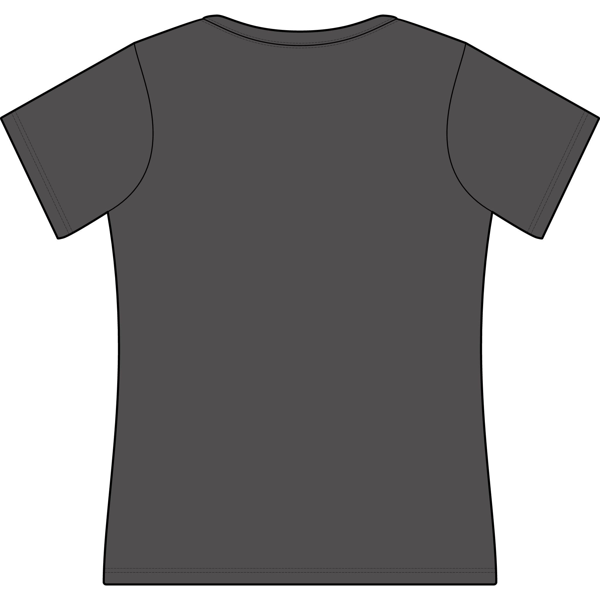 Coastal Crochet Women's Scoop Neck Tee — Minimal Beachy 'Coastal Crochet' Chest Logo