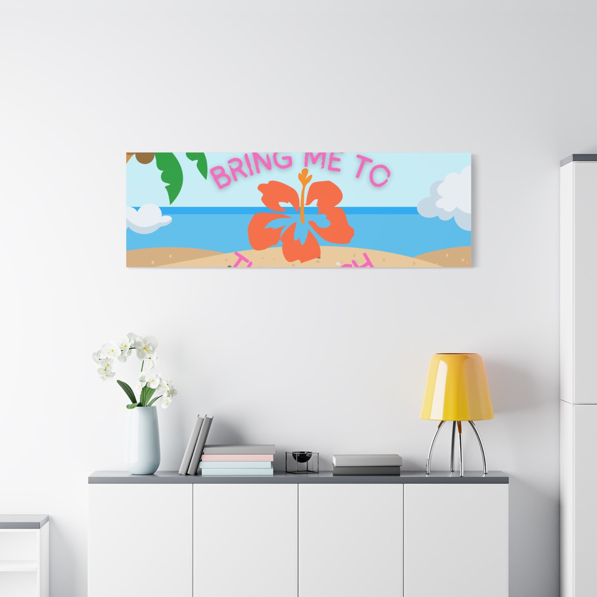 Bring Me to the Beach Canvas