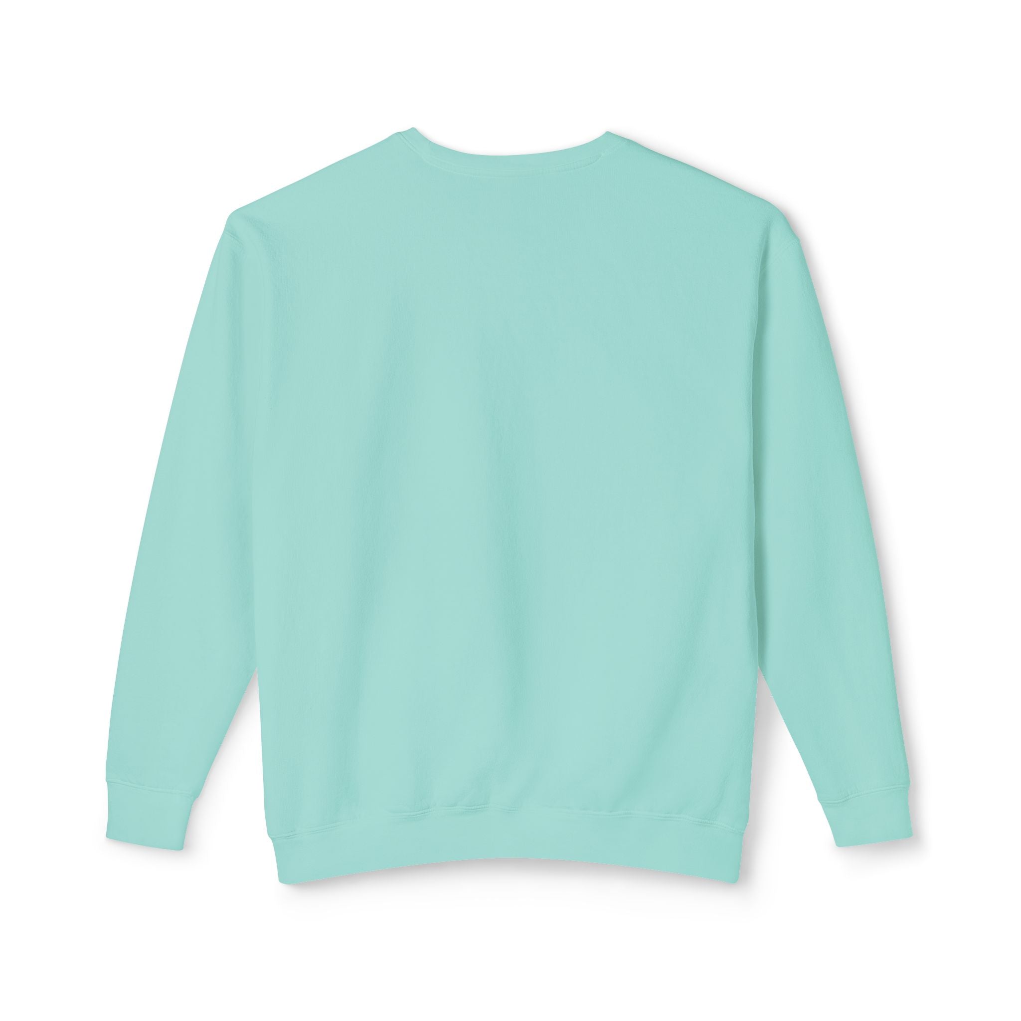 Hibiscus Floral Crewneck Sweatshirt — Lightweight Tropical Flower Pullover
