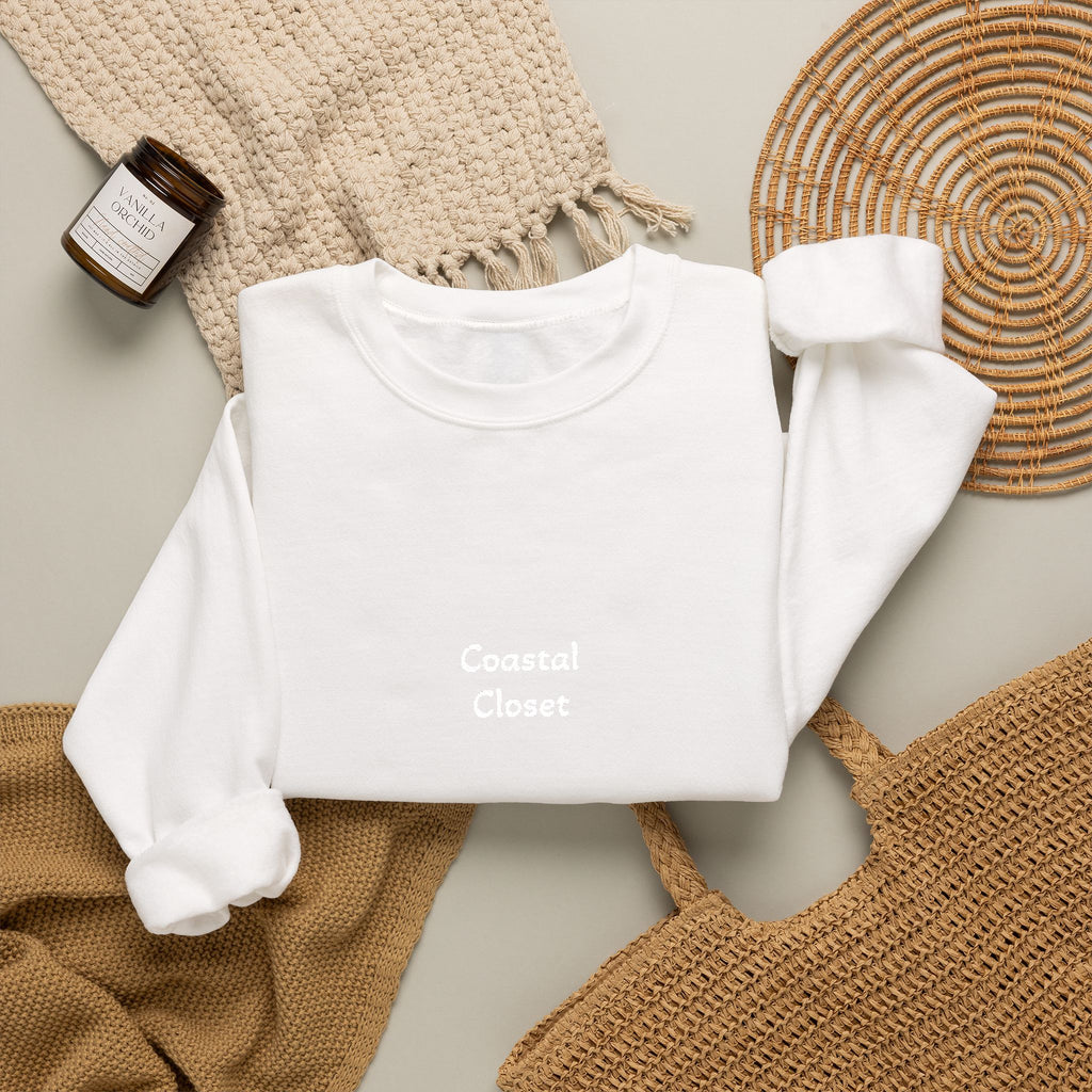 Minimalist 'Perfectly Imperfect' Crewneck Sweatshirt