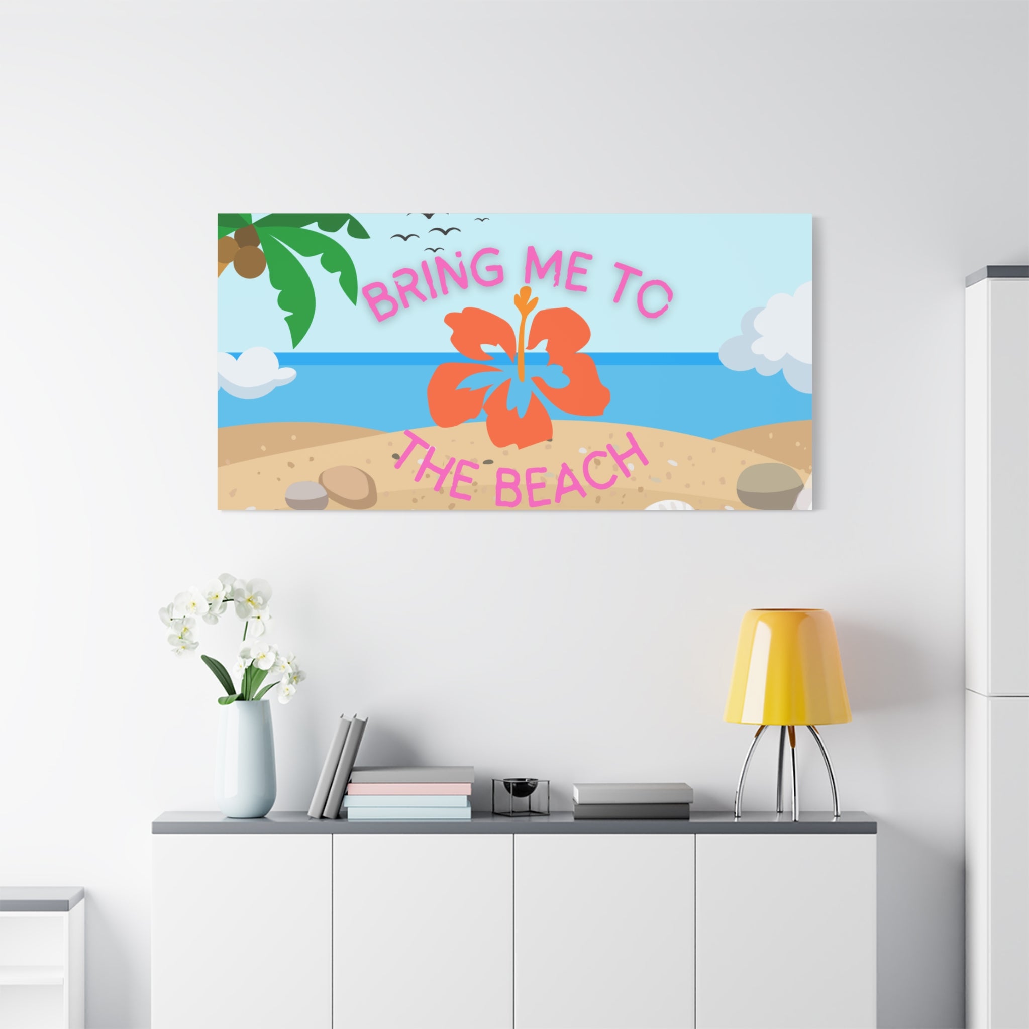 Bring Me to the Beach Canvas