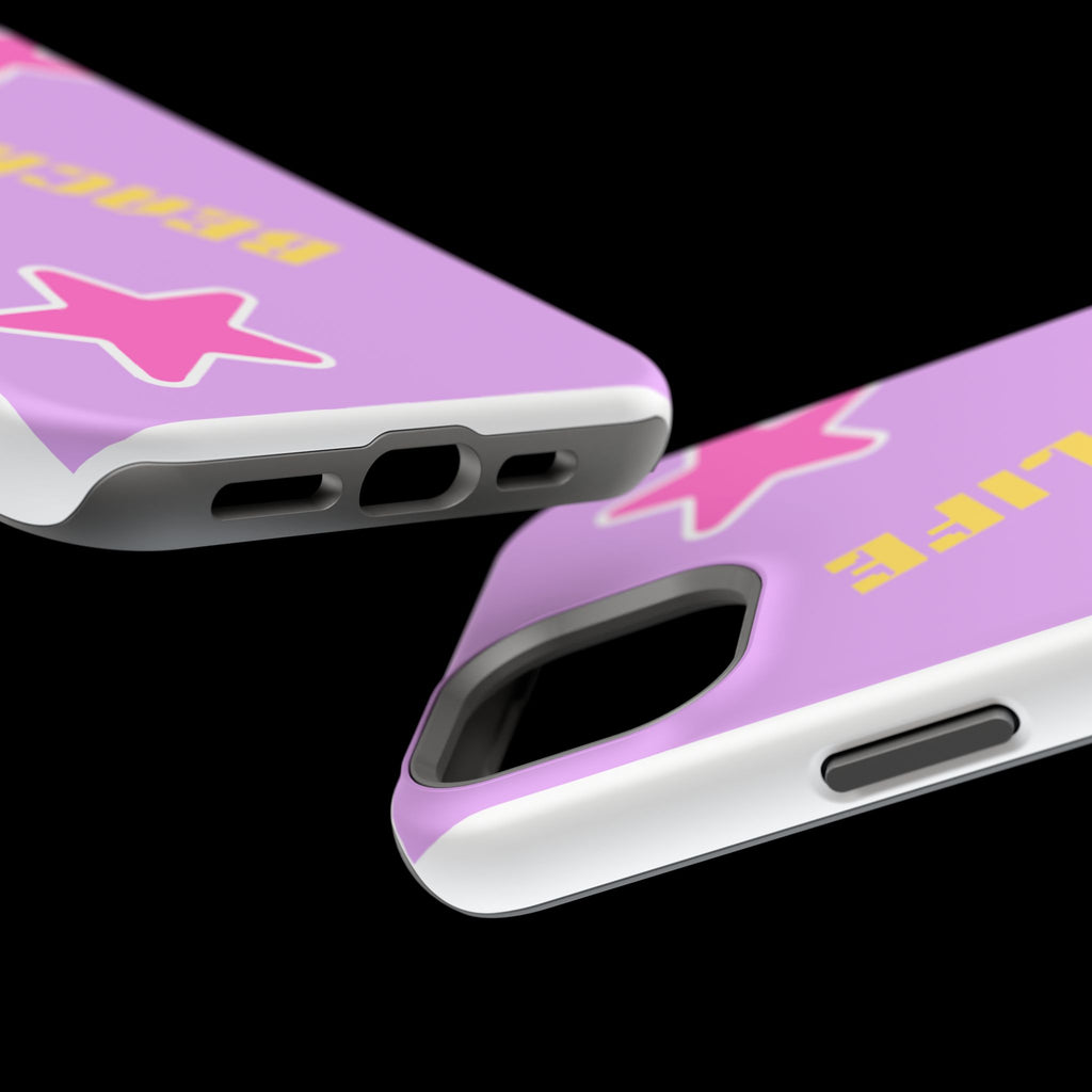 Beach Life Phone Case | Purple Starfish Magnetic Impact Case