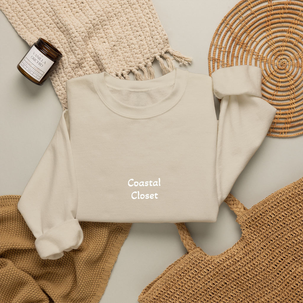 Minimalist 'Perfectly Imperfect' Crewneck Sweatshirt