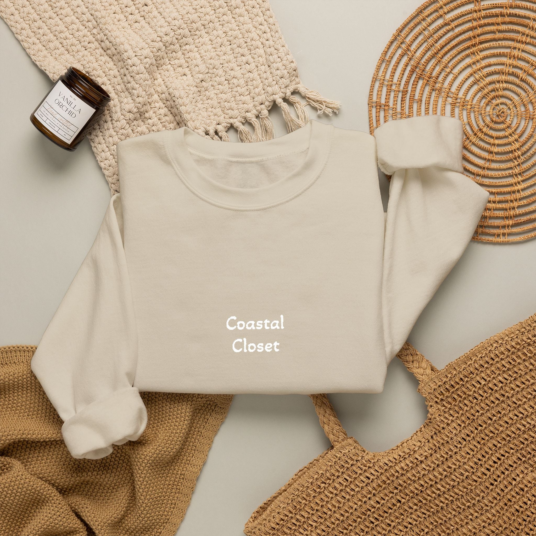 Minimalist 'Perfectly Imperfect' Crewneck Sweatshirt