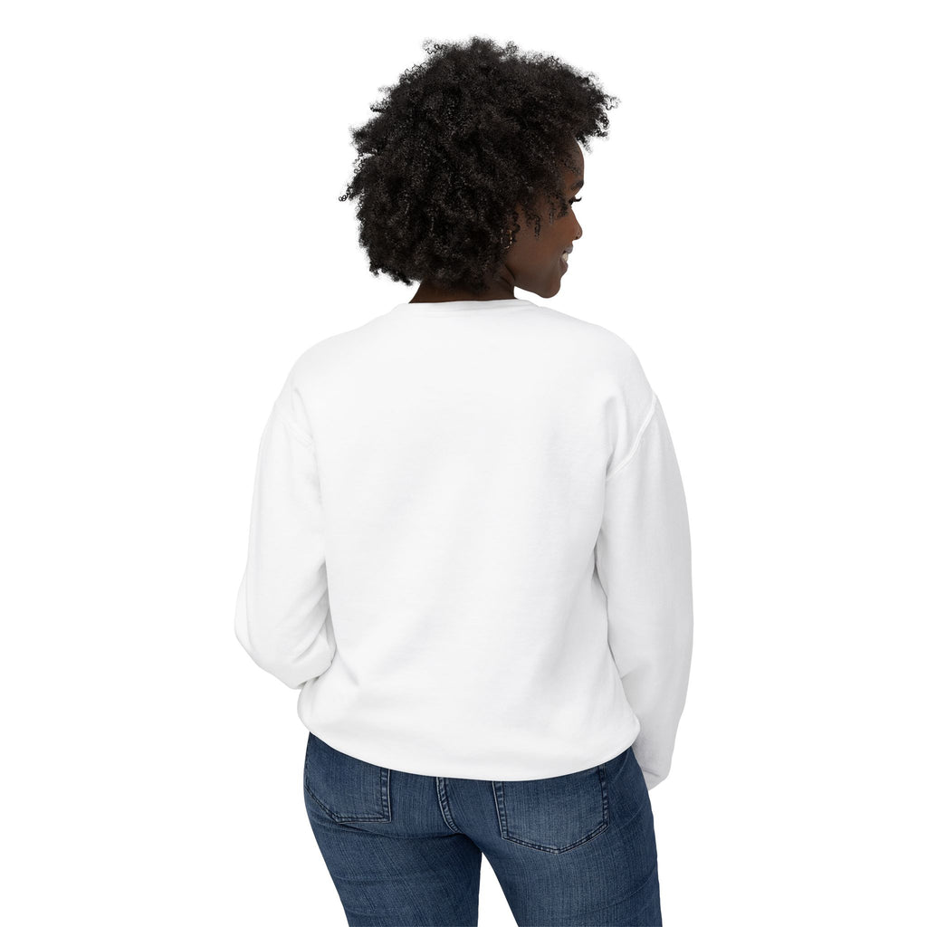 Hibiscus Floral Crewneck Sweatshirt — Lightweight Tropical Flower Pullover