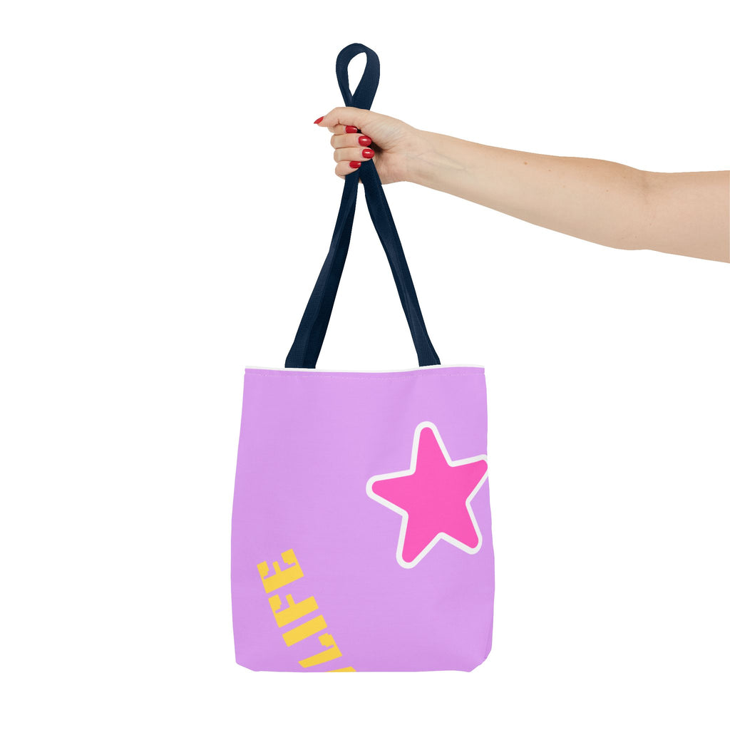 Pink Star Beach Life Tote