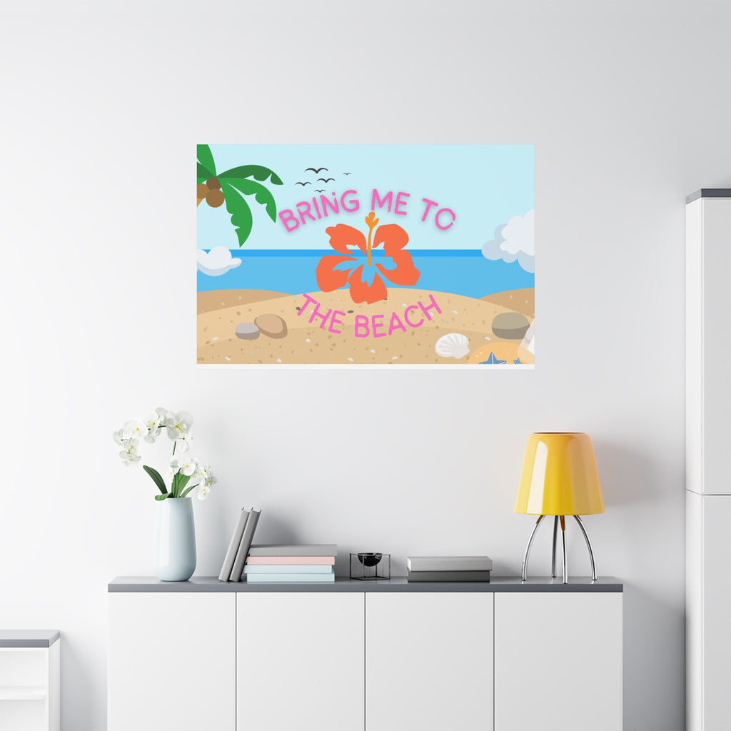Bring Me to the Beach Canvas