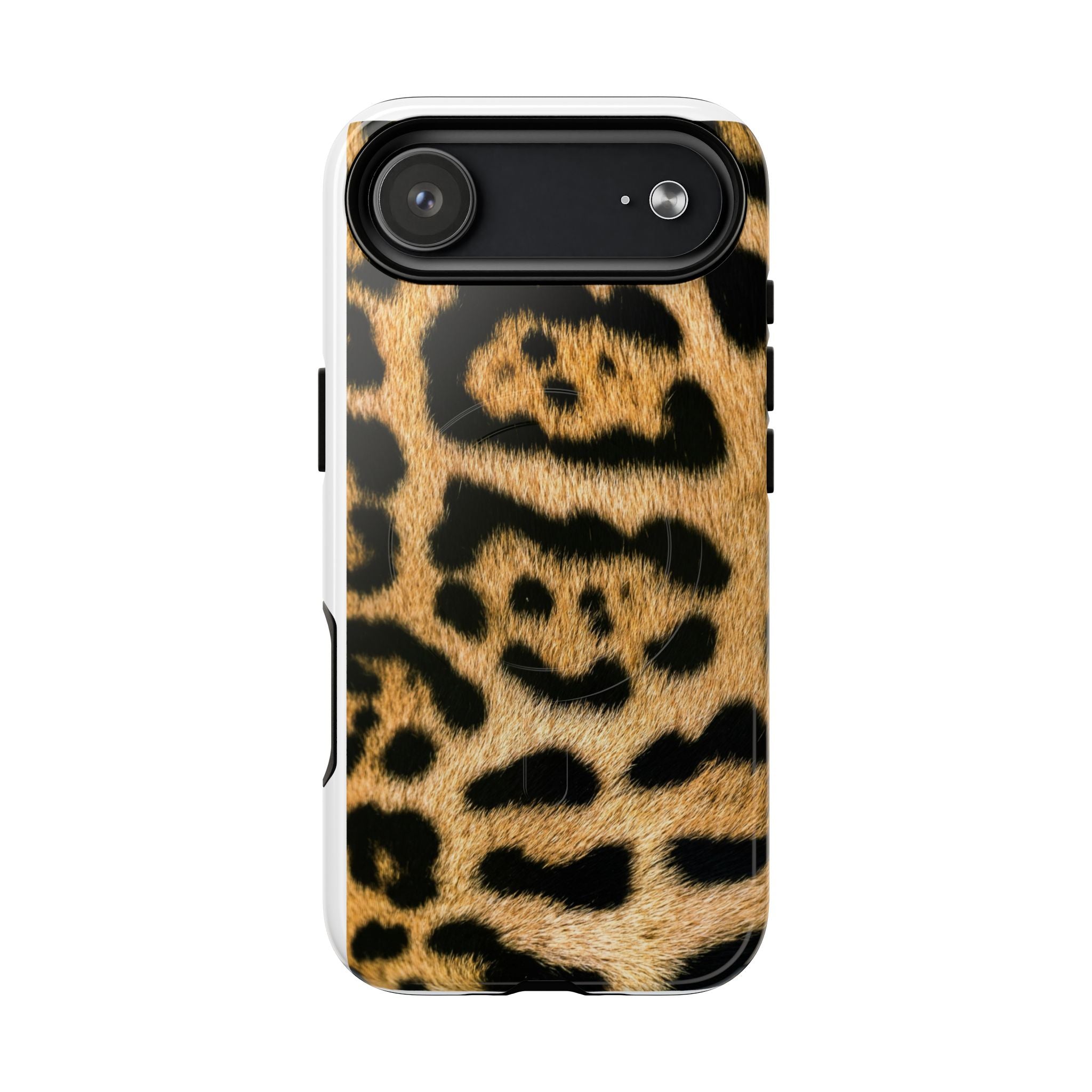 Leopard Print Phone Case Tough Magnetic Case | Animal Print Magnetic Phone Cover