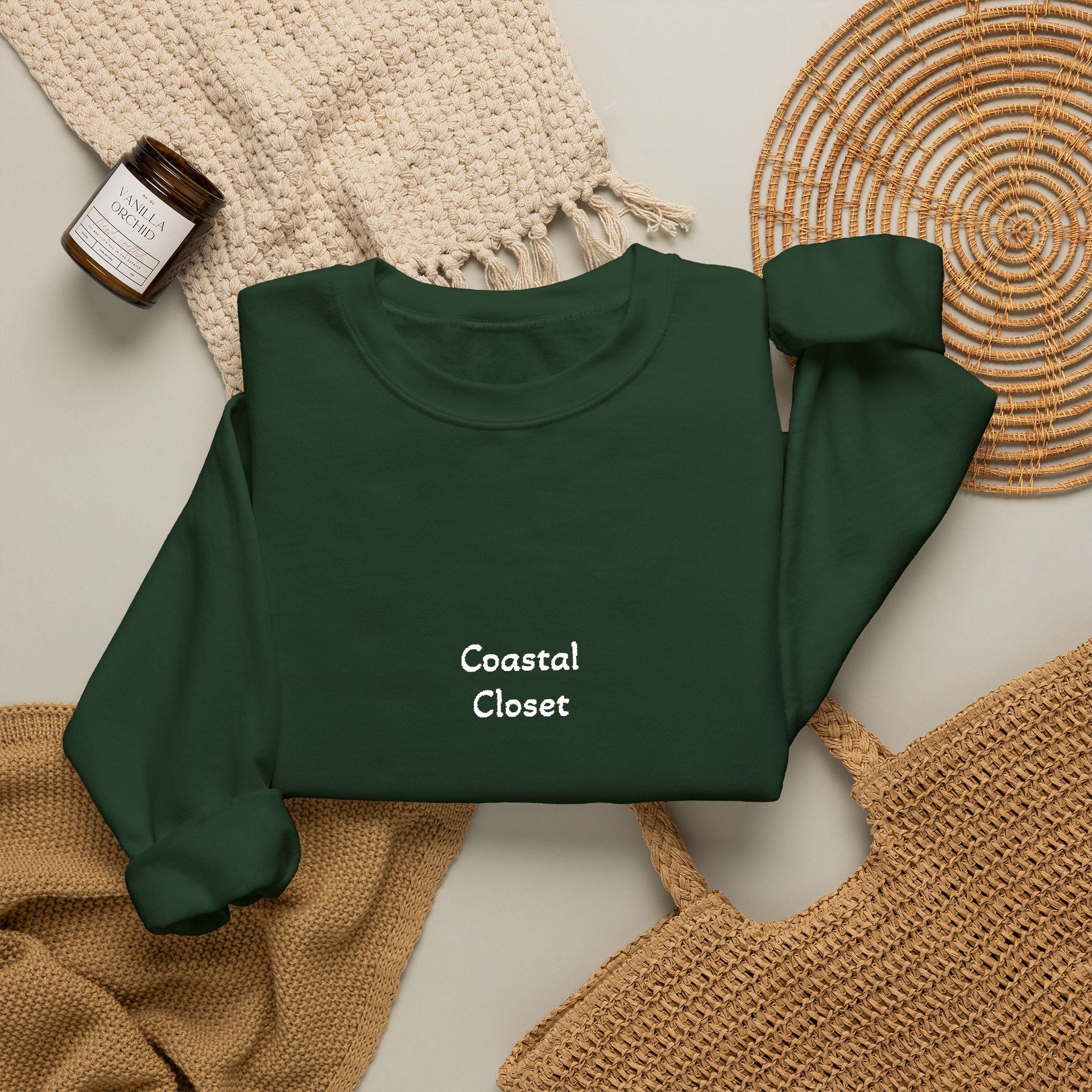 Minimalist 'Perfectly Imperfect' Crewneck Sweatshirt