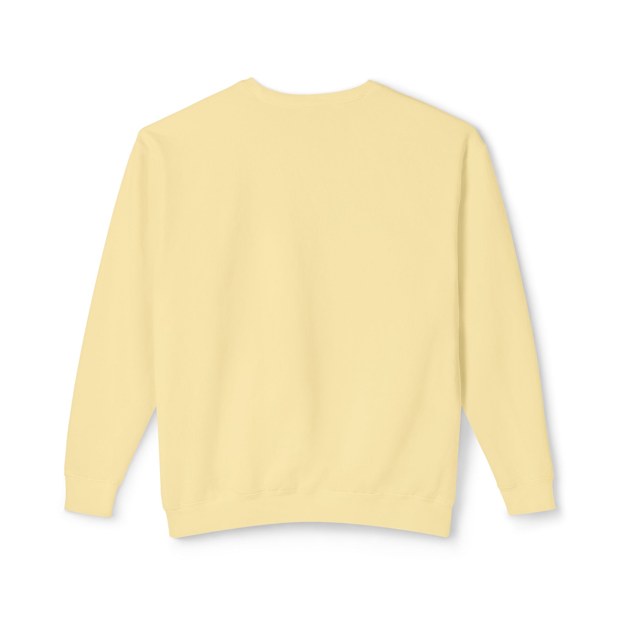 Hibiscus Floral Crewneck Sweatshirt — Lightweight Tropical Flower Pullover