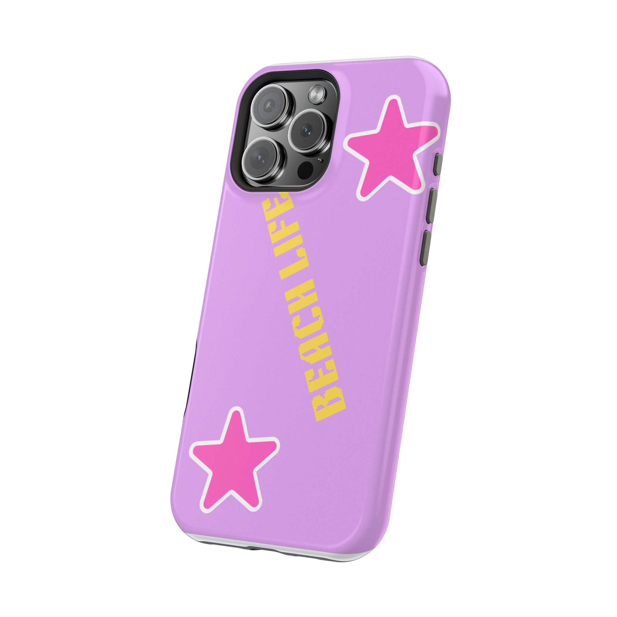 Beach Life Phone Case | Purple Starfish Magnetic Impact Case