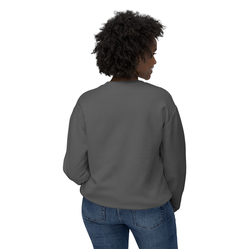 Hibiscus Floral Crewneck Sweatshirt — Lightweight Tropical Flower Pullover