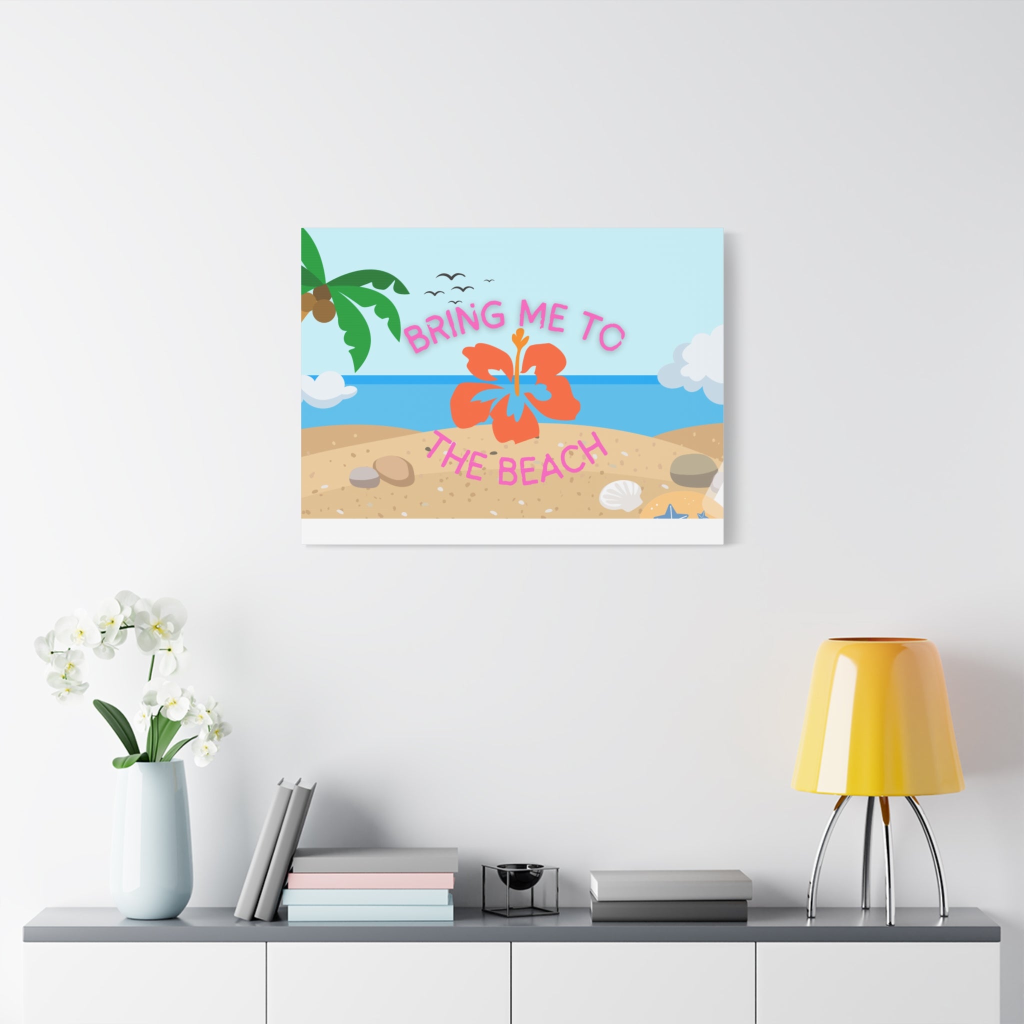 Bring Me to the Beach Canvas