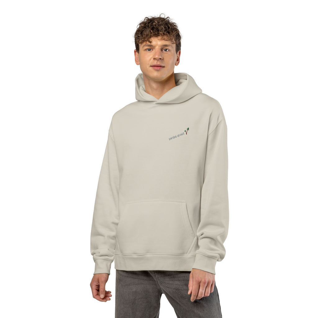 Minimal Dandelion Hoodie — Cozy Neutral Relaxed Fit with Tiny Dandelion Design