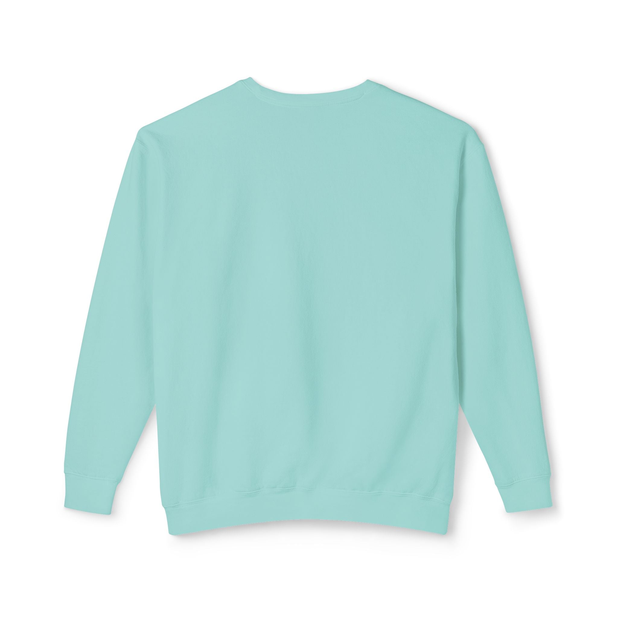 Hibiscus Floral Crewneck Sweatshirt — Lightweight Tropical Flower Pullover