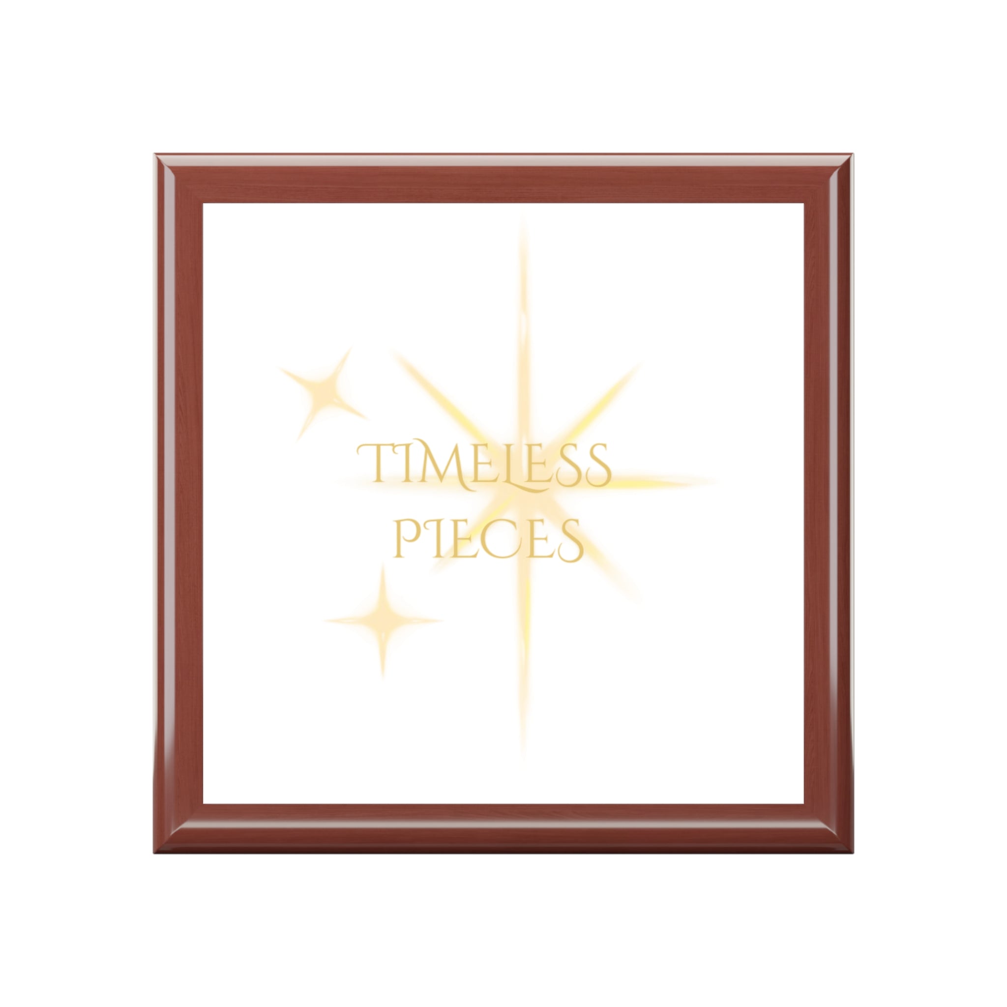 Timeless Pieces Jewelry Box — Elegant Sparkle Keepsake Organizer
