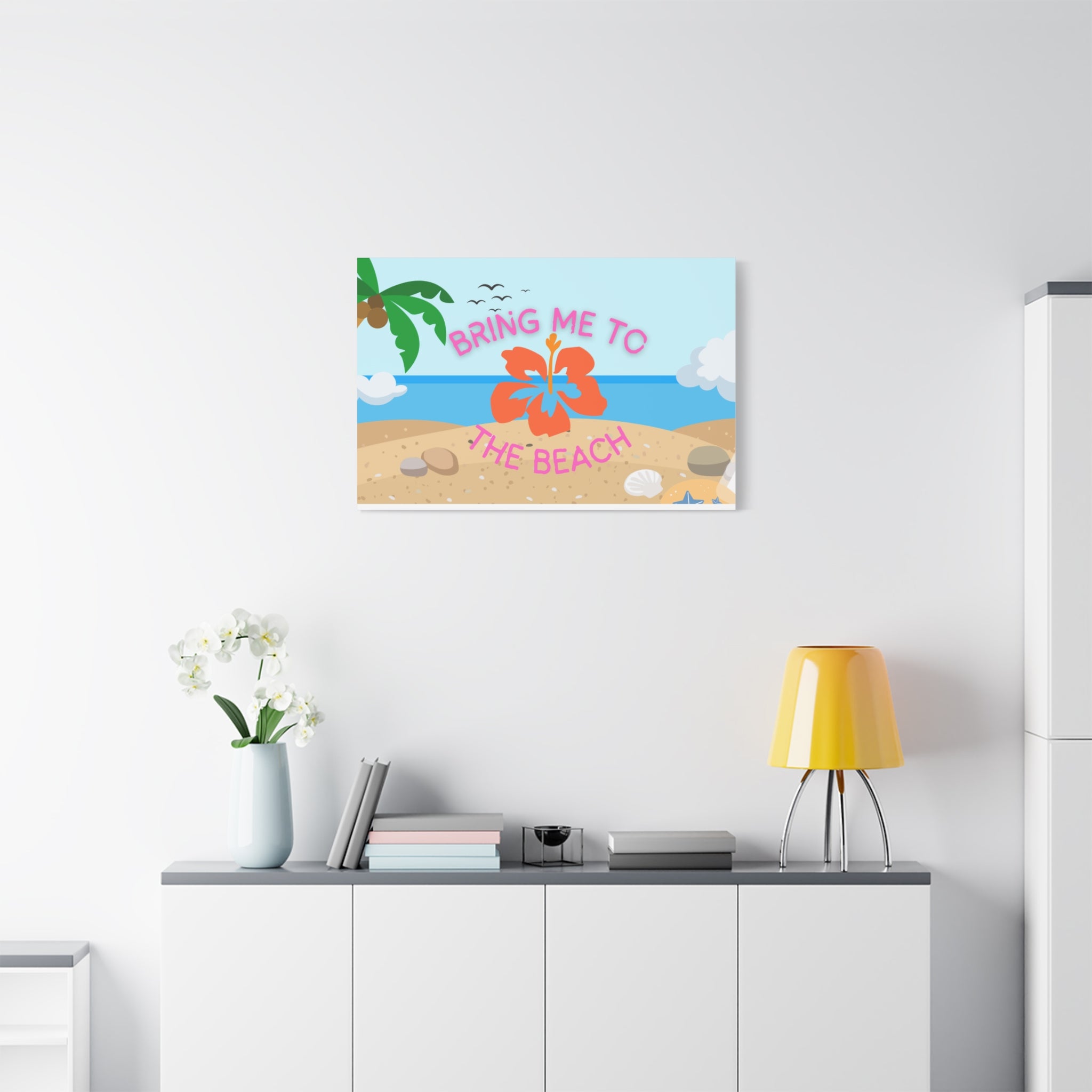 Bring Me to the Beach Canvas