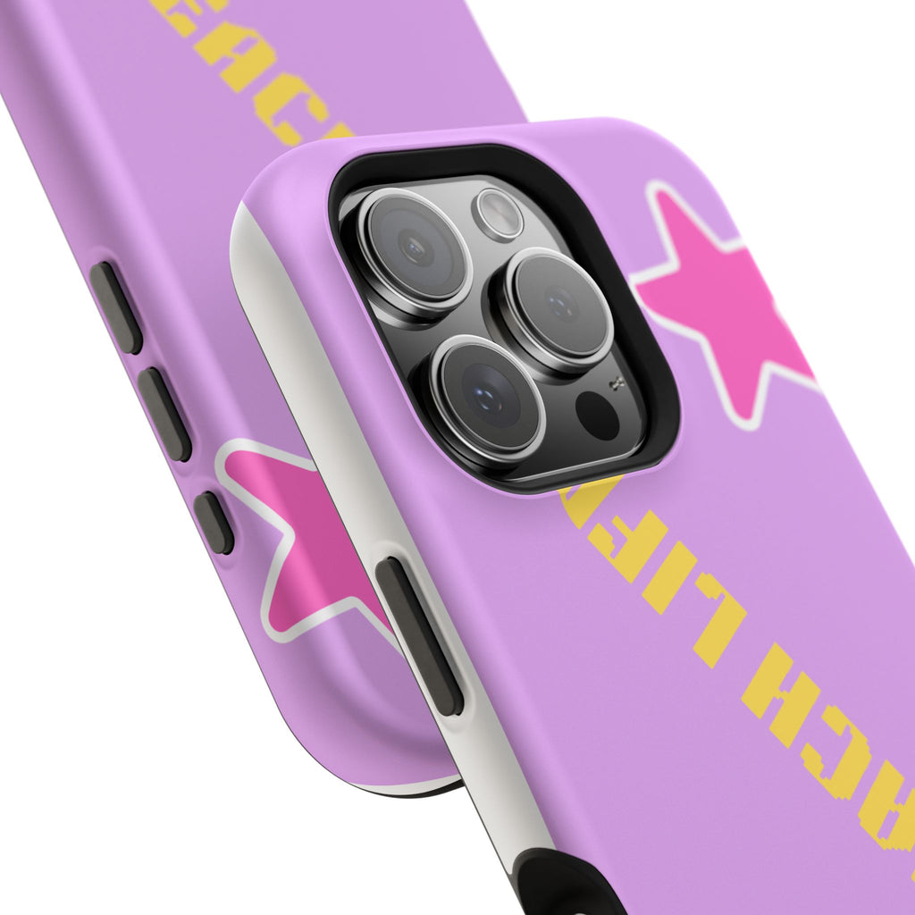 Beach Life Phone Case | Purple Starfish Magnetic Impact Case