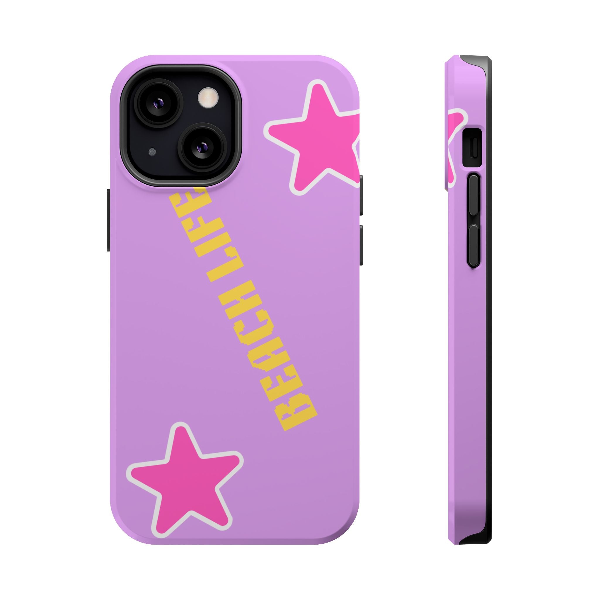 Beach Life Phone Case | Purple Starfish Magnetic Impact Case