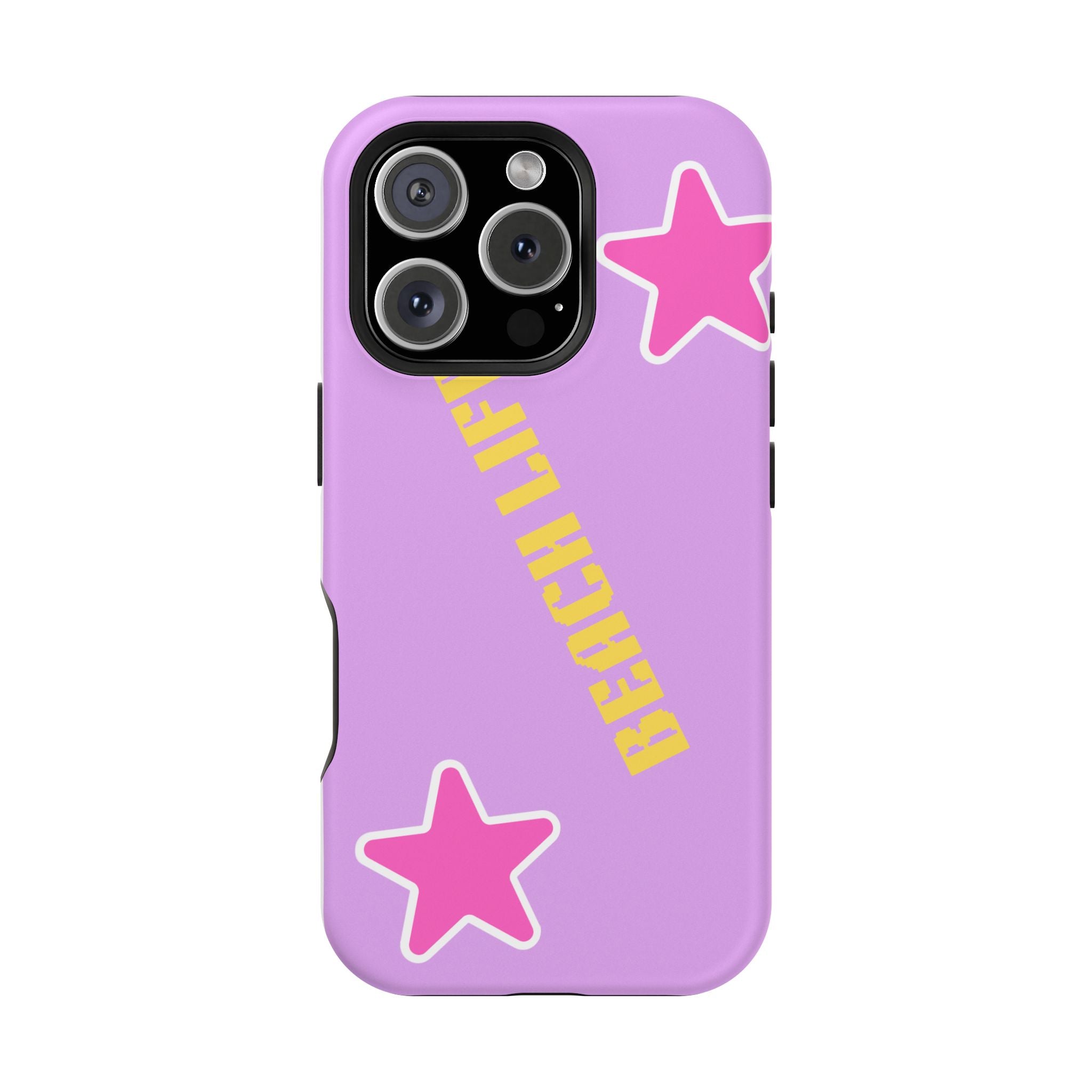 Beach Life Phone Case | Purple Starfish Magnetic Impact Case
