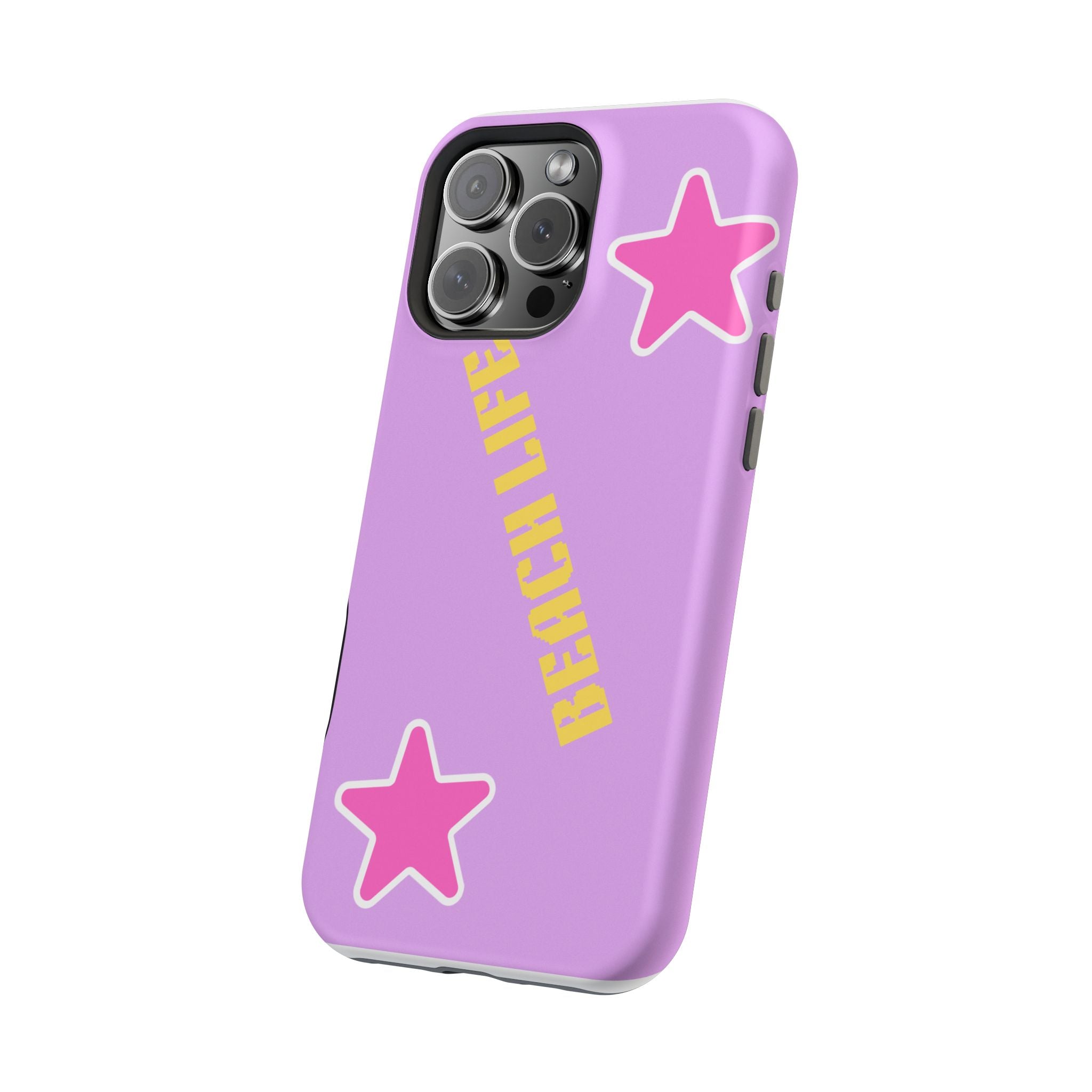 Beach Life Phone Case | Purple Starfish Magnetic Impact Case