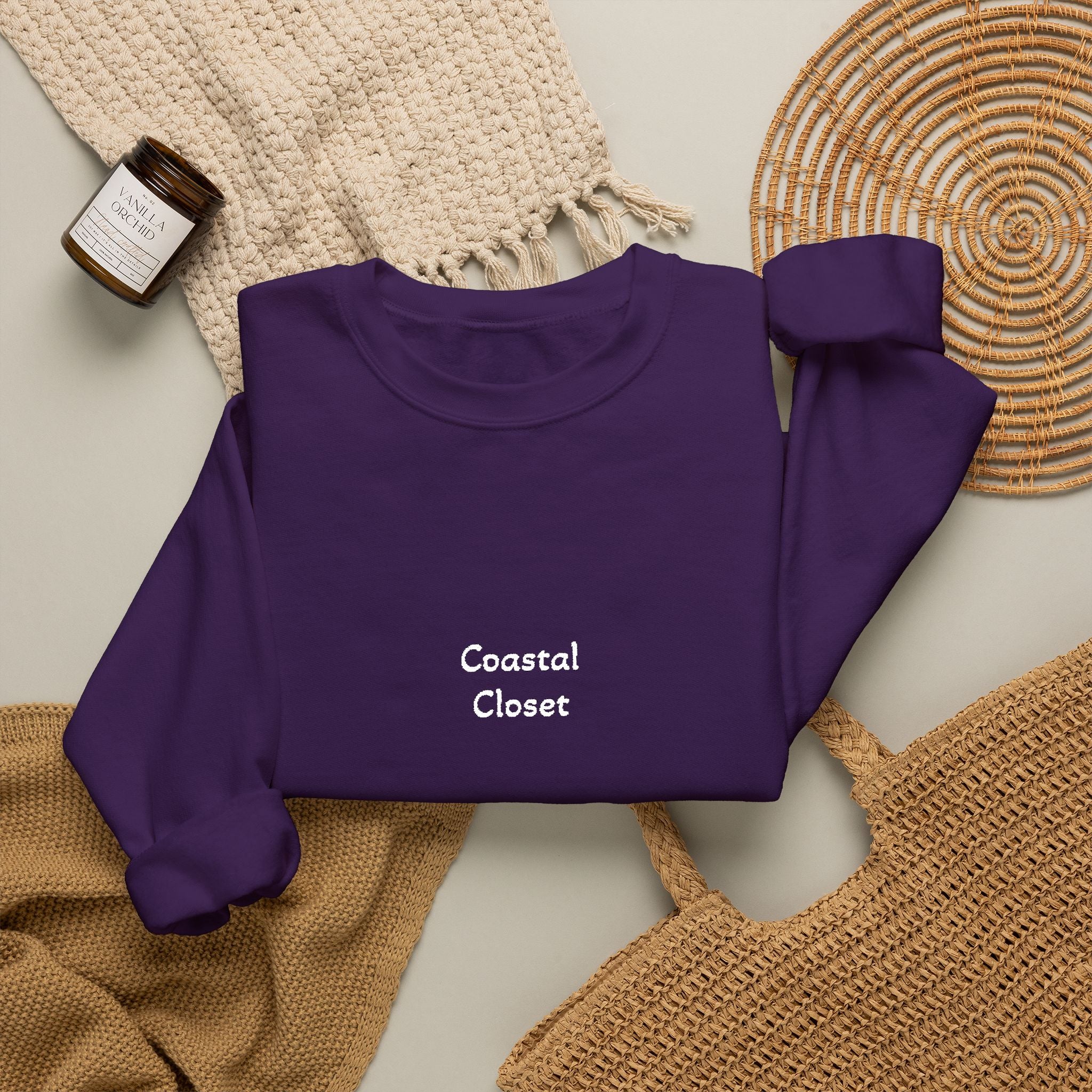 Minimalist 'Perfectly Imperfect' Crewneck Sweatshirt