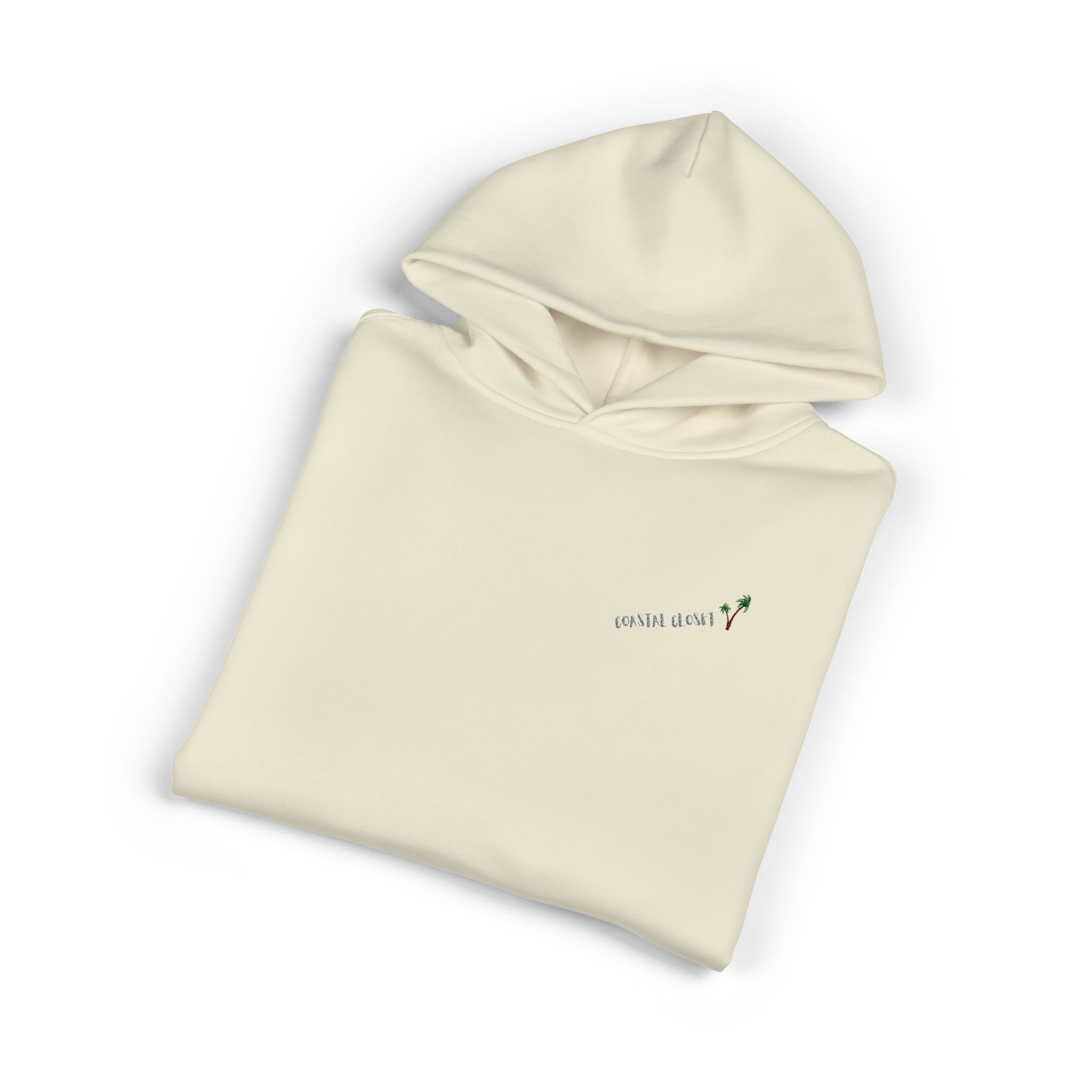 Minimal Dandelion Hoodie — Cozy Neutral Relaxed Fit with Tiny Dandelion Design