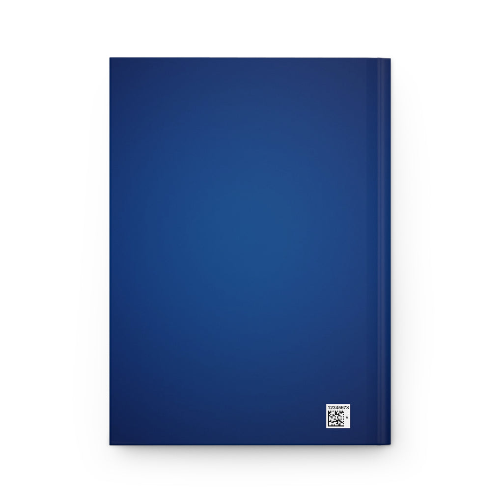 Ocean Whale Hardcover Journal — "My Notebook: Sandy thoughts, salty vibes"