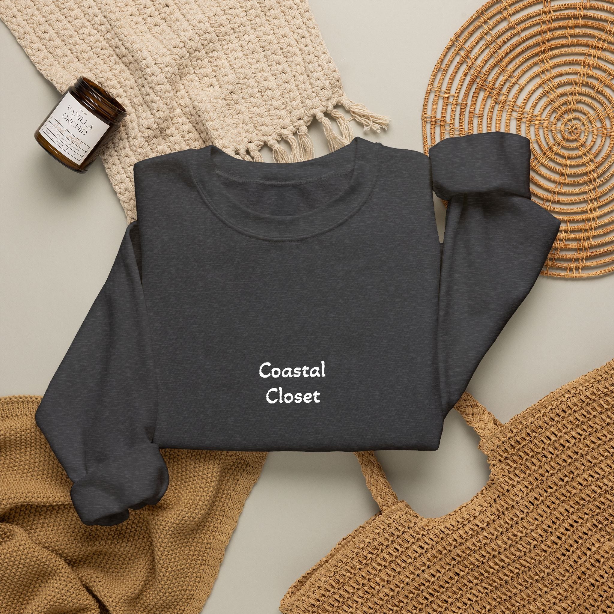 Minimalist 'Perfectly Imperfect' Crewneck Sweatshirt