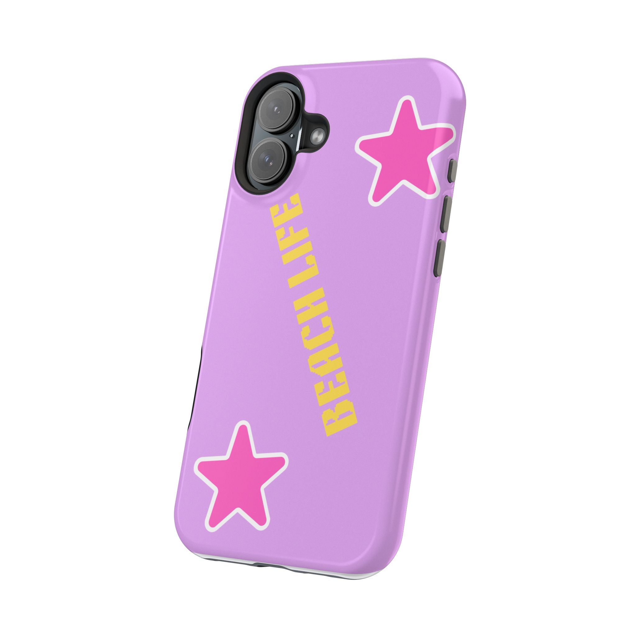 Beach Life Phone Case | Purple Starfish Magnetic Impact Case