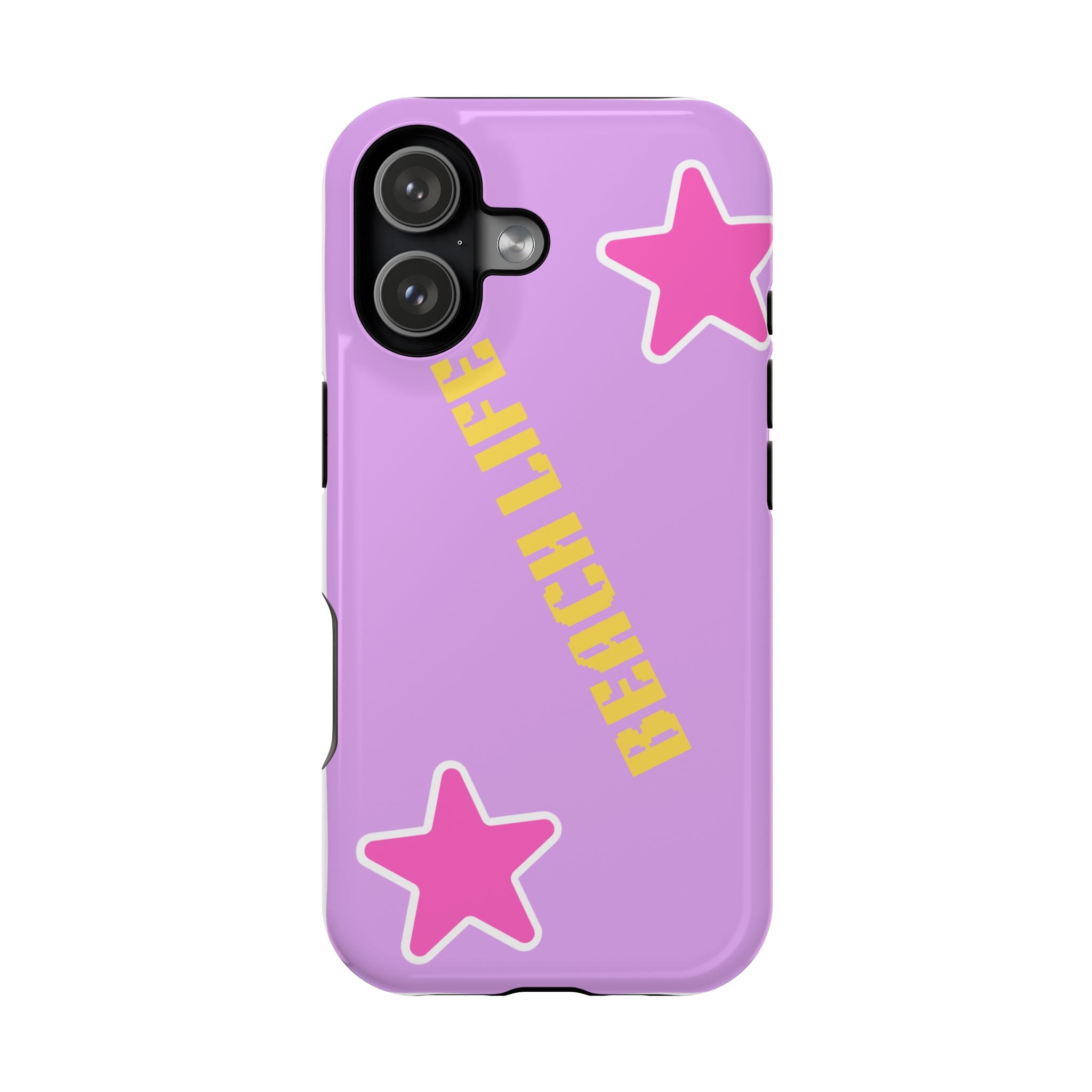 Beach Life Phone Case | Purple Starfish Magnetic Impact Case