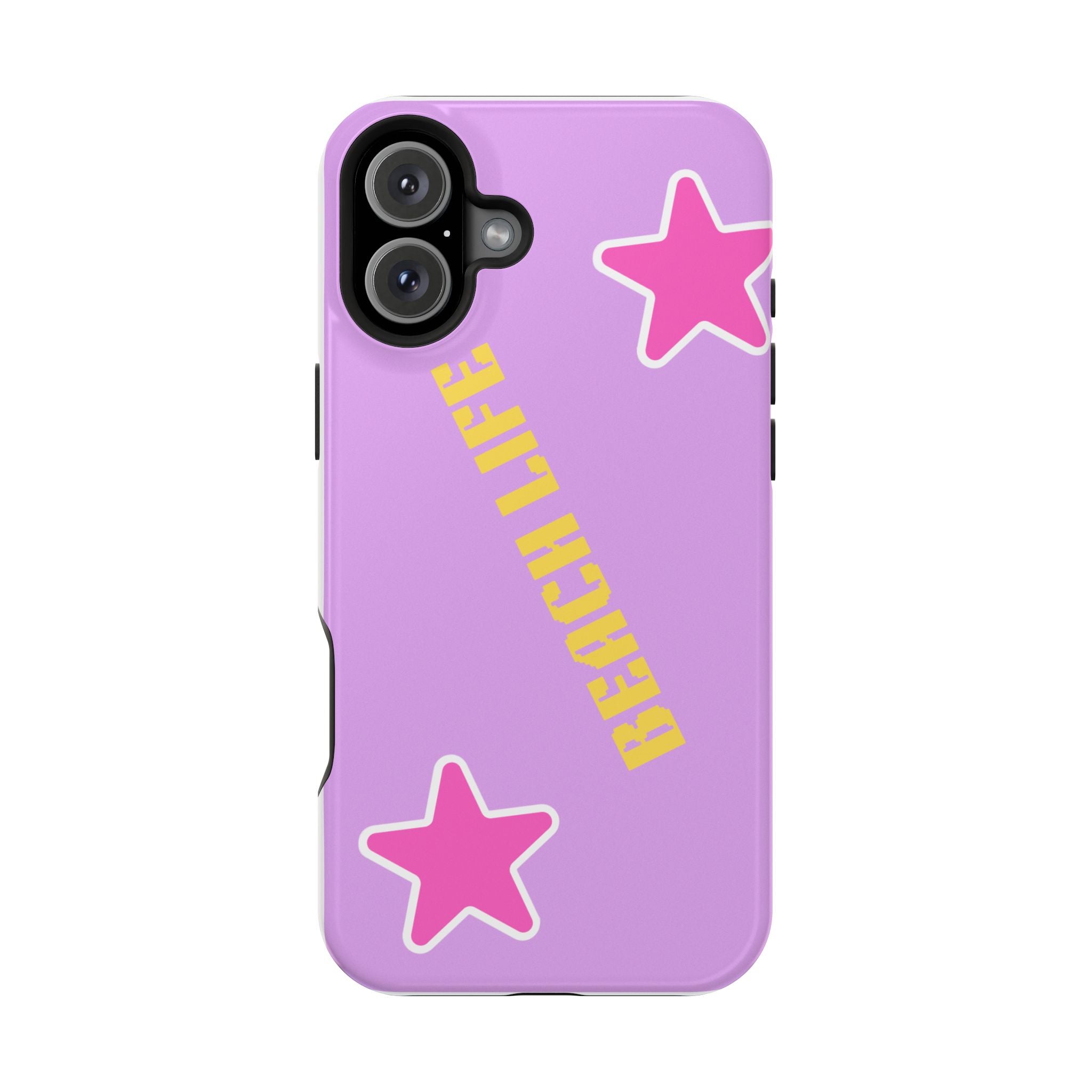 Beach Life Phone Case | Purple Starfish Magnetic Impact Case
