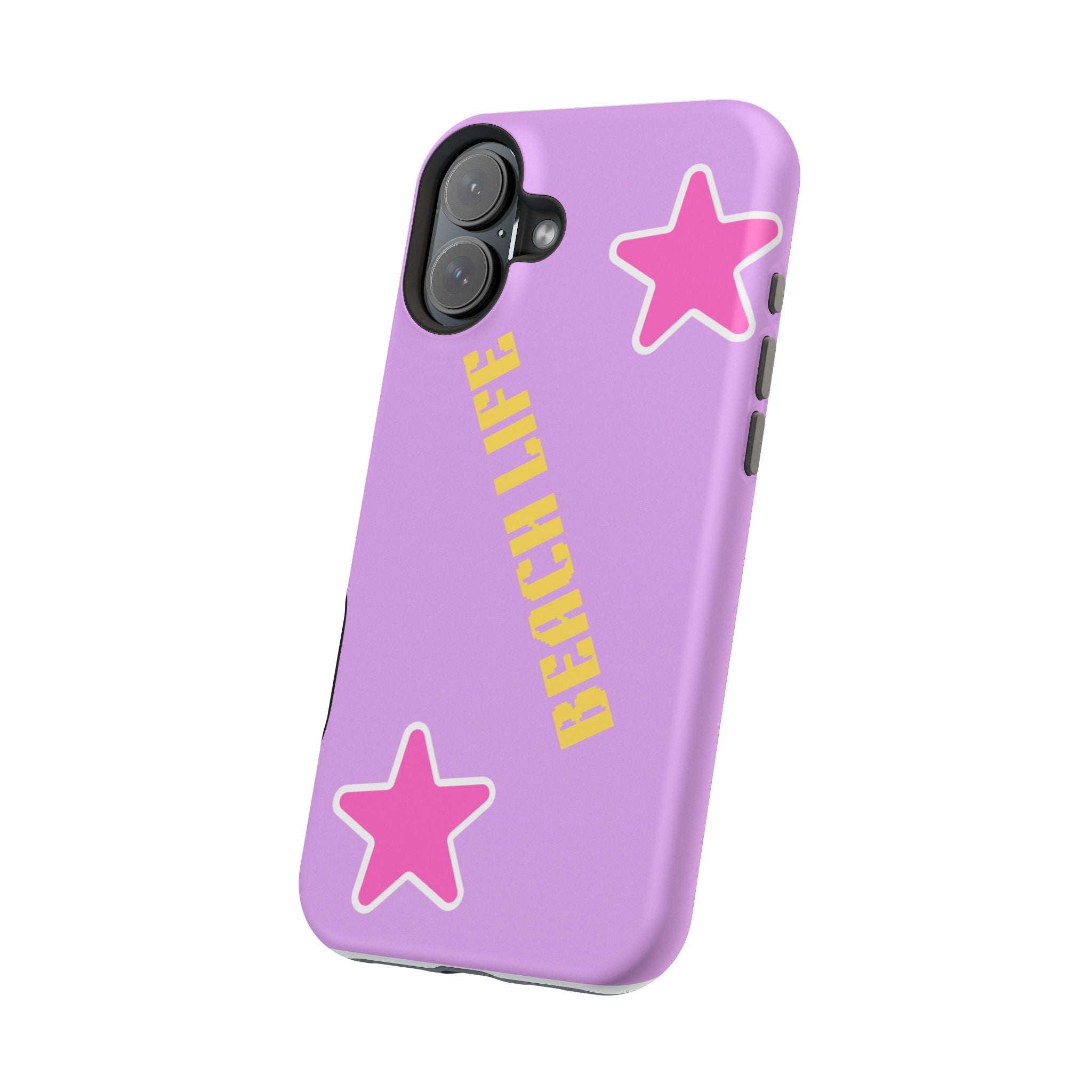 Beach Life Phone Case | Purple Starfish Magnetic Impact Case