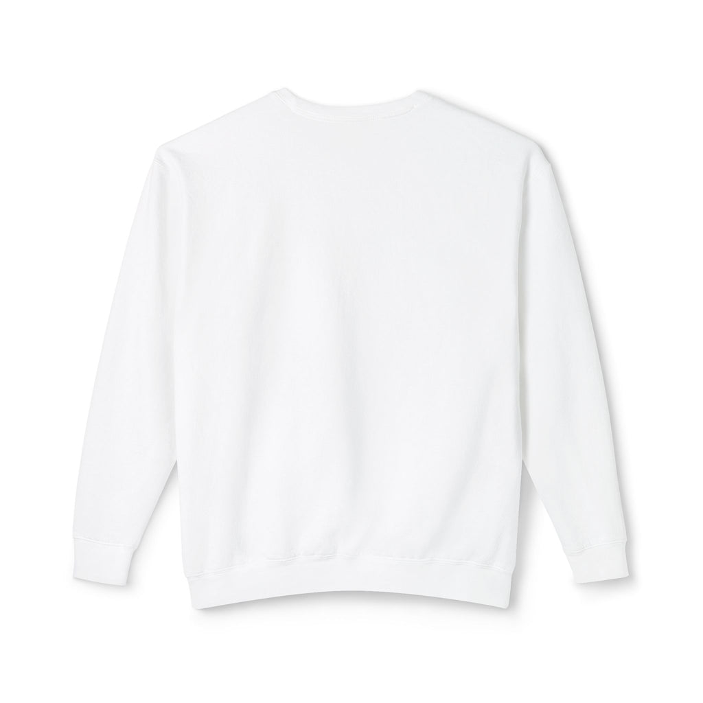 Hibiscus Floral Crewneck Sweatshirt — Lightweight Tropical Flower Pullover
