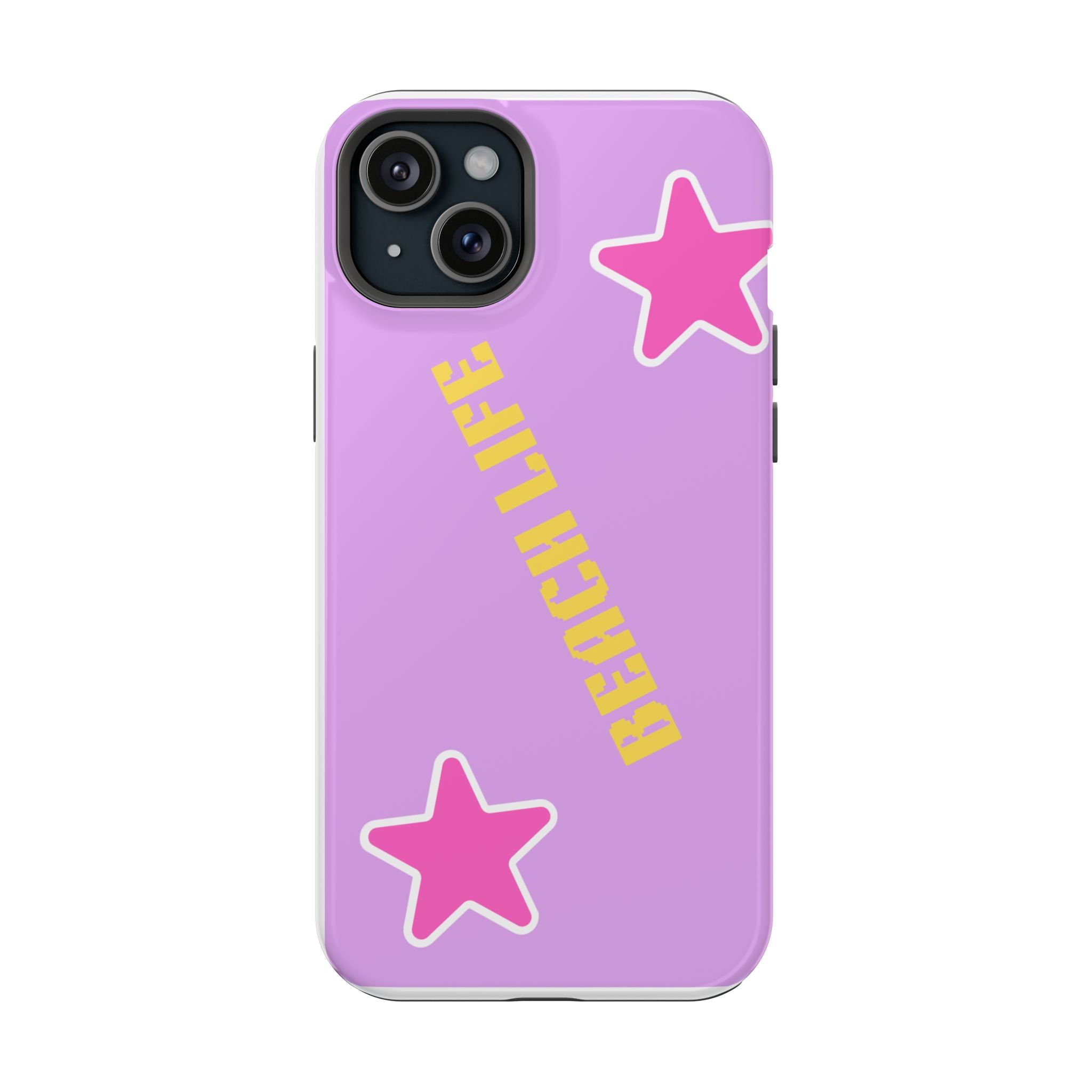 Beach Life Phone Case | Purple Starfish Magnetic Impact Case