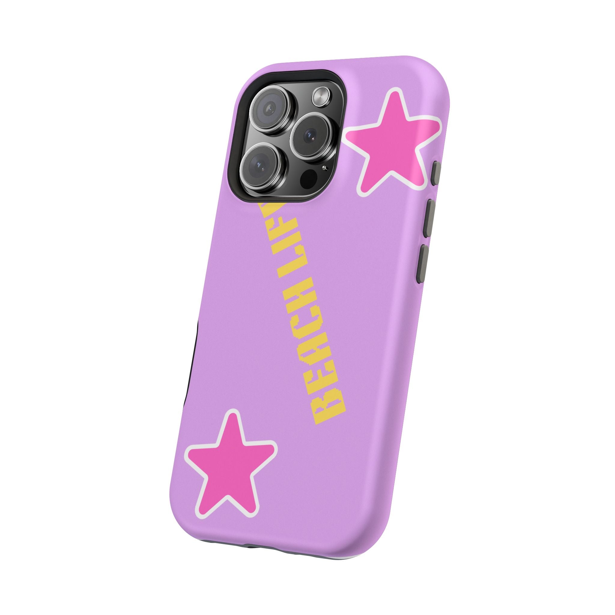 Beach Life Phone Case | Purple Starfish Magnetic Impact Case
