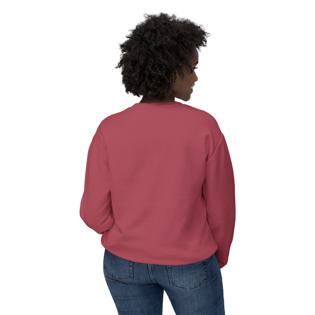 Hibiscus Floral Crewneck Sweatshirt — Lightweight Tropical Flower Pullover